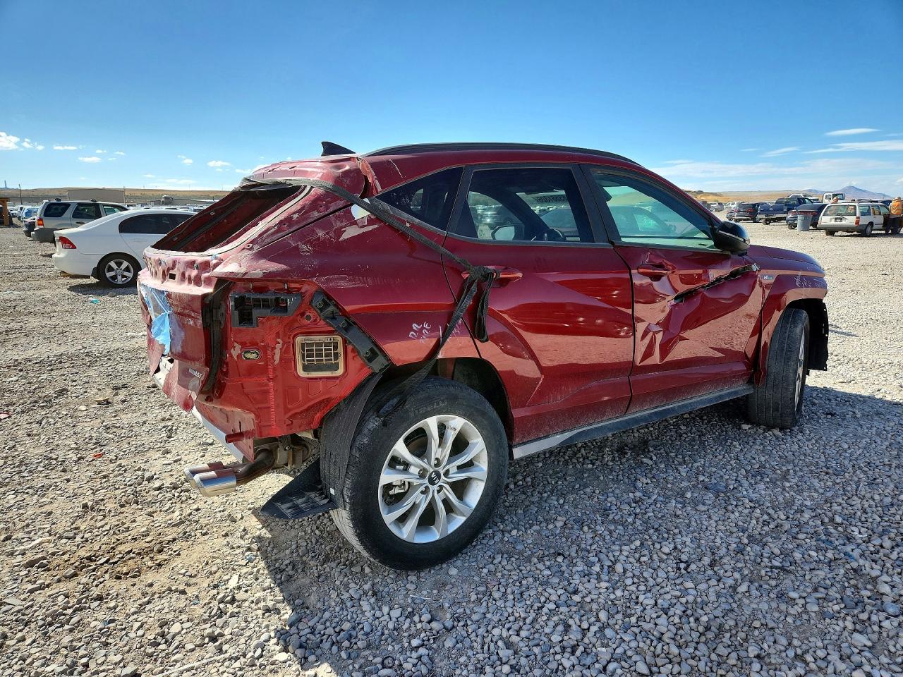 2025 Hyundai Kona N Line S Red vin: KM8HBCA33SU207898
