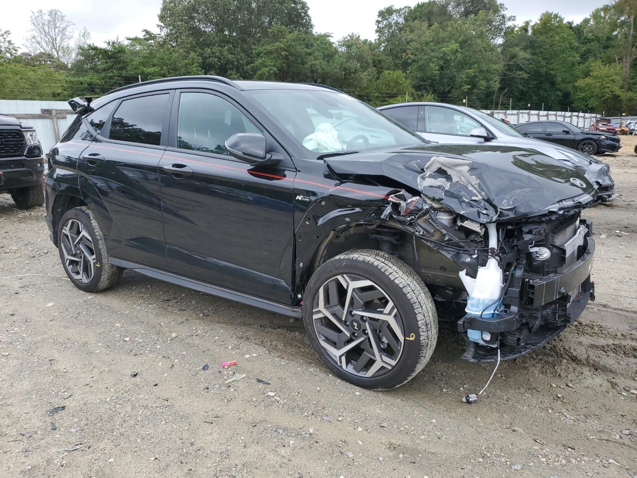 2025 Hyundai Kona N Line S Черный vin: KM8HBCA37SU239558