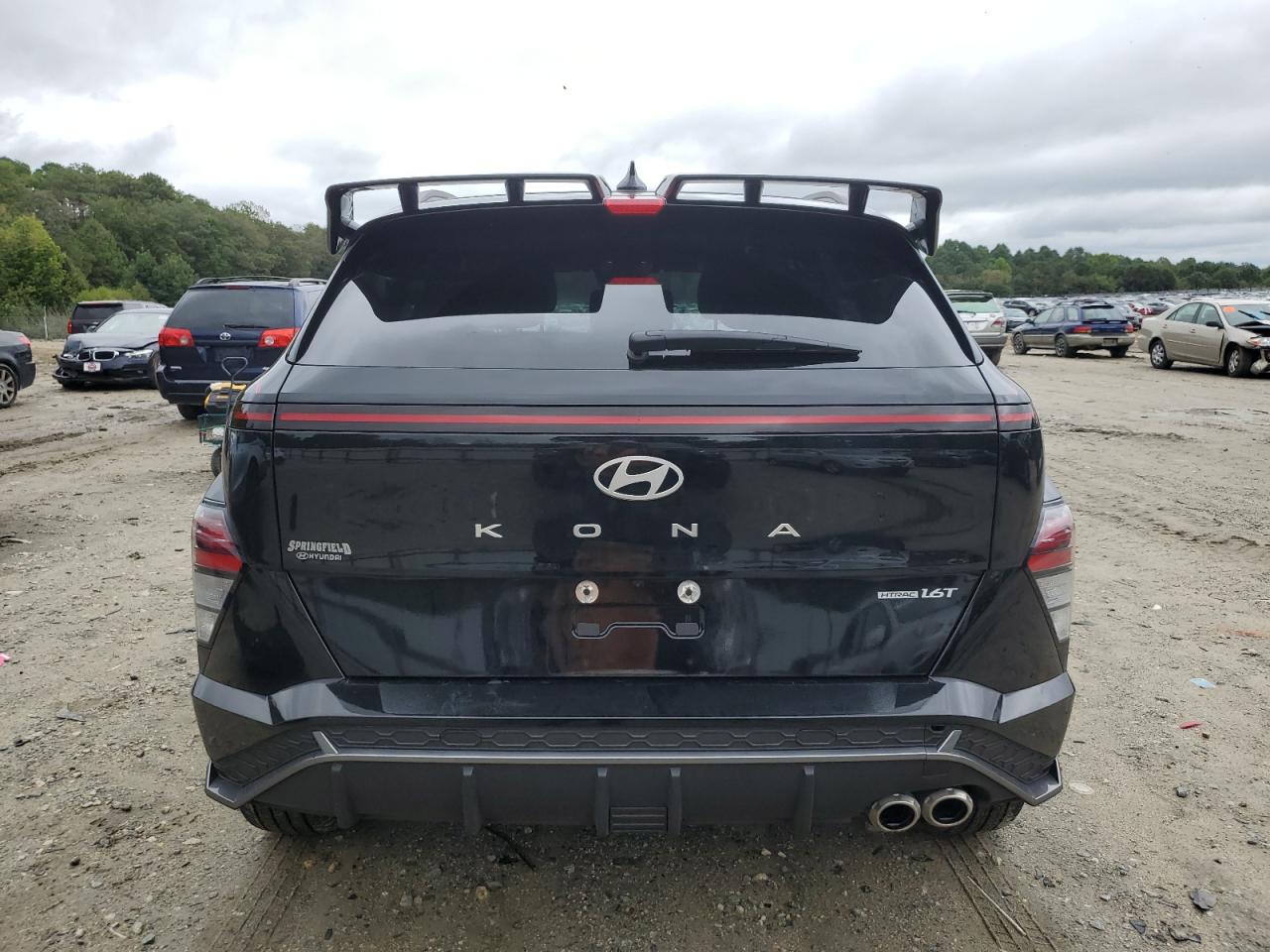 2025 Hyundai Kona N Line S Черный vin: KM8HBCA37SU239558