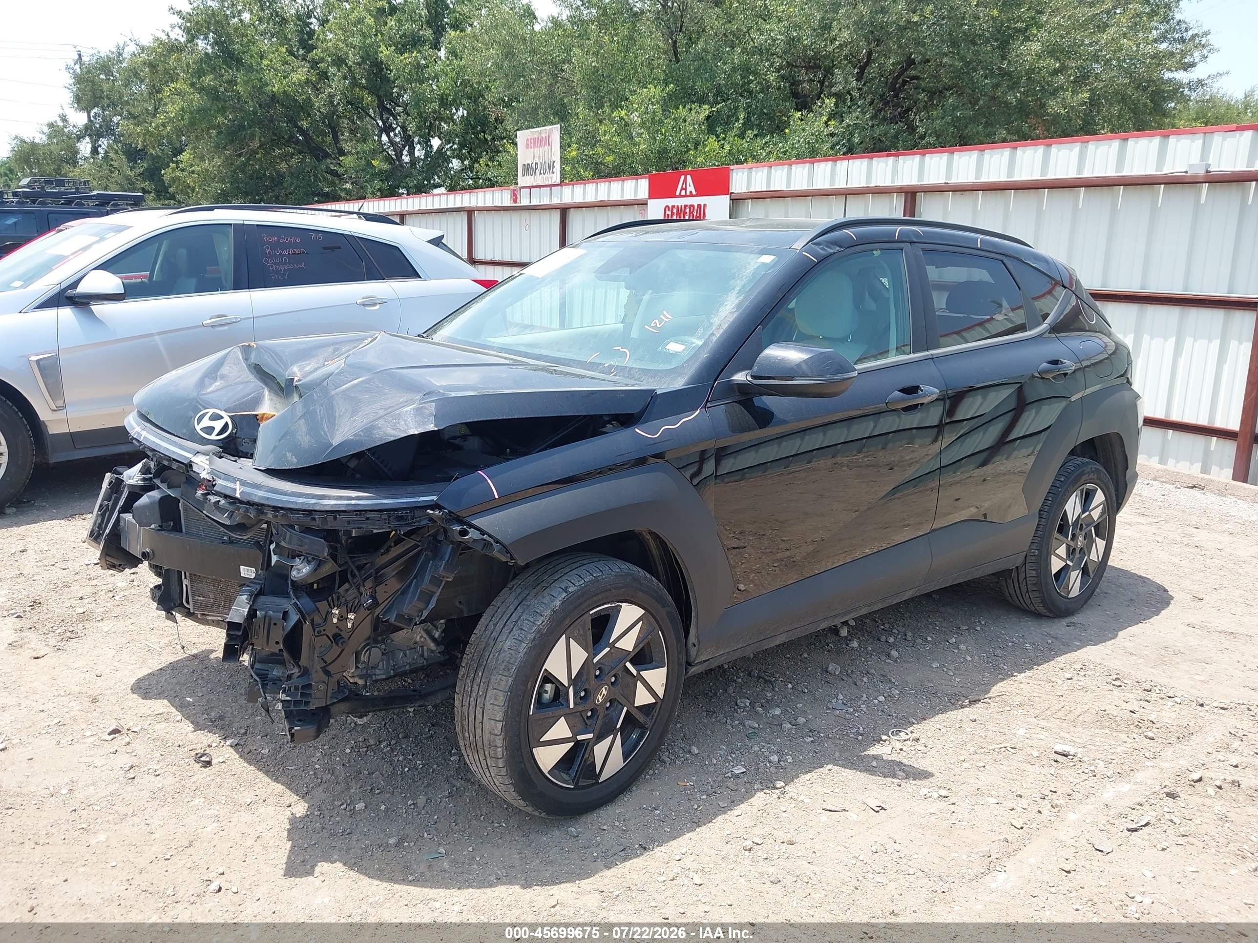 2025 Hyundai Kona Sel Черный vin: KM8HBCAB4SU245616
