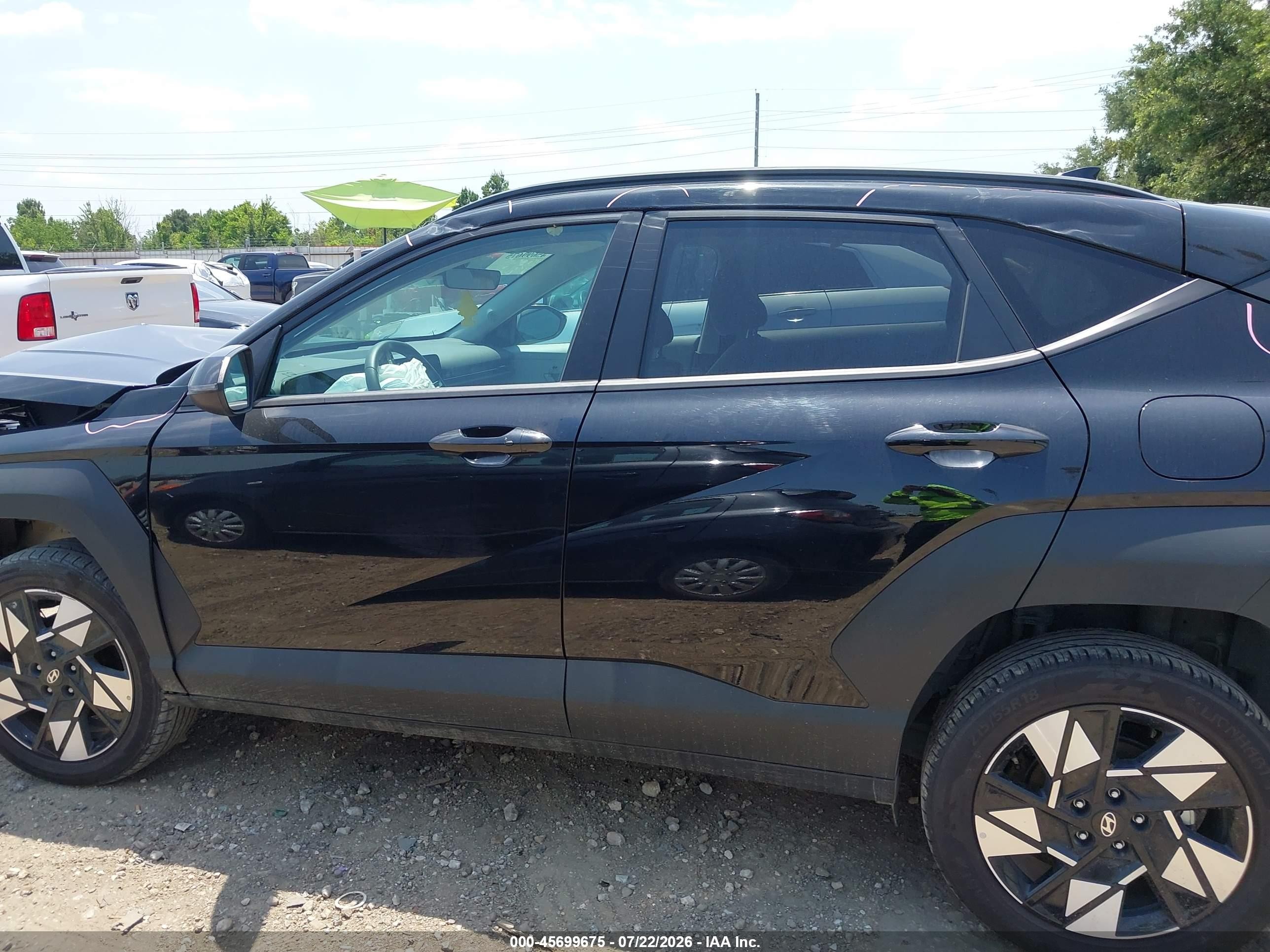 2025 Hyundai Kona Sel Черный vin: KM8HBCAB4SU245616