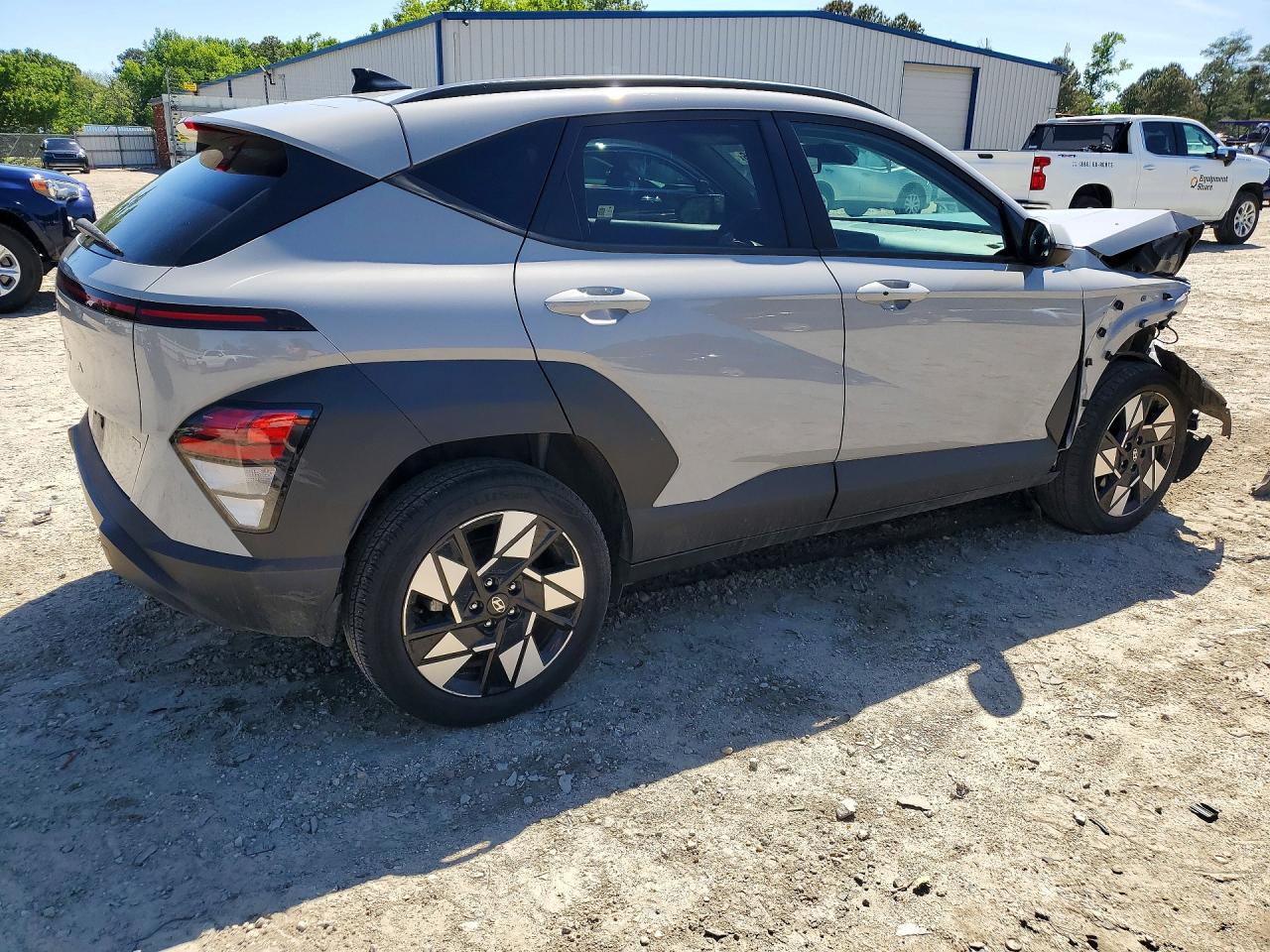 2024 Hyundai Kona Sel Gray vin: KM8HBCAB9RU087414