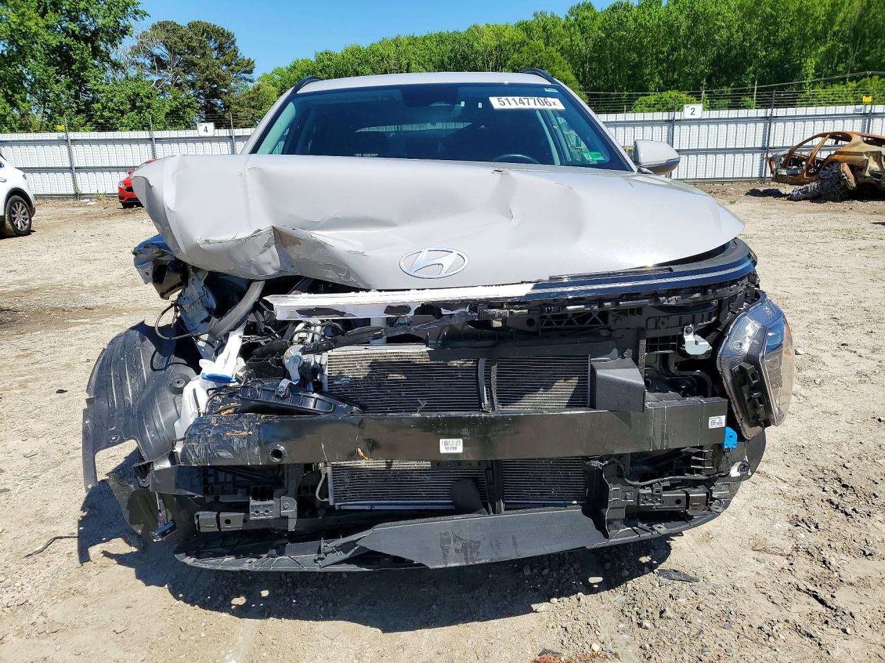 2024 Hyundai Kona Sel Gray vin: KM8HBCAB9RU087414