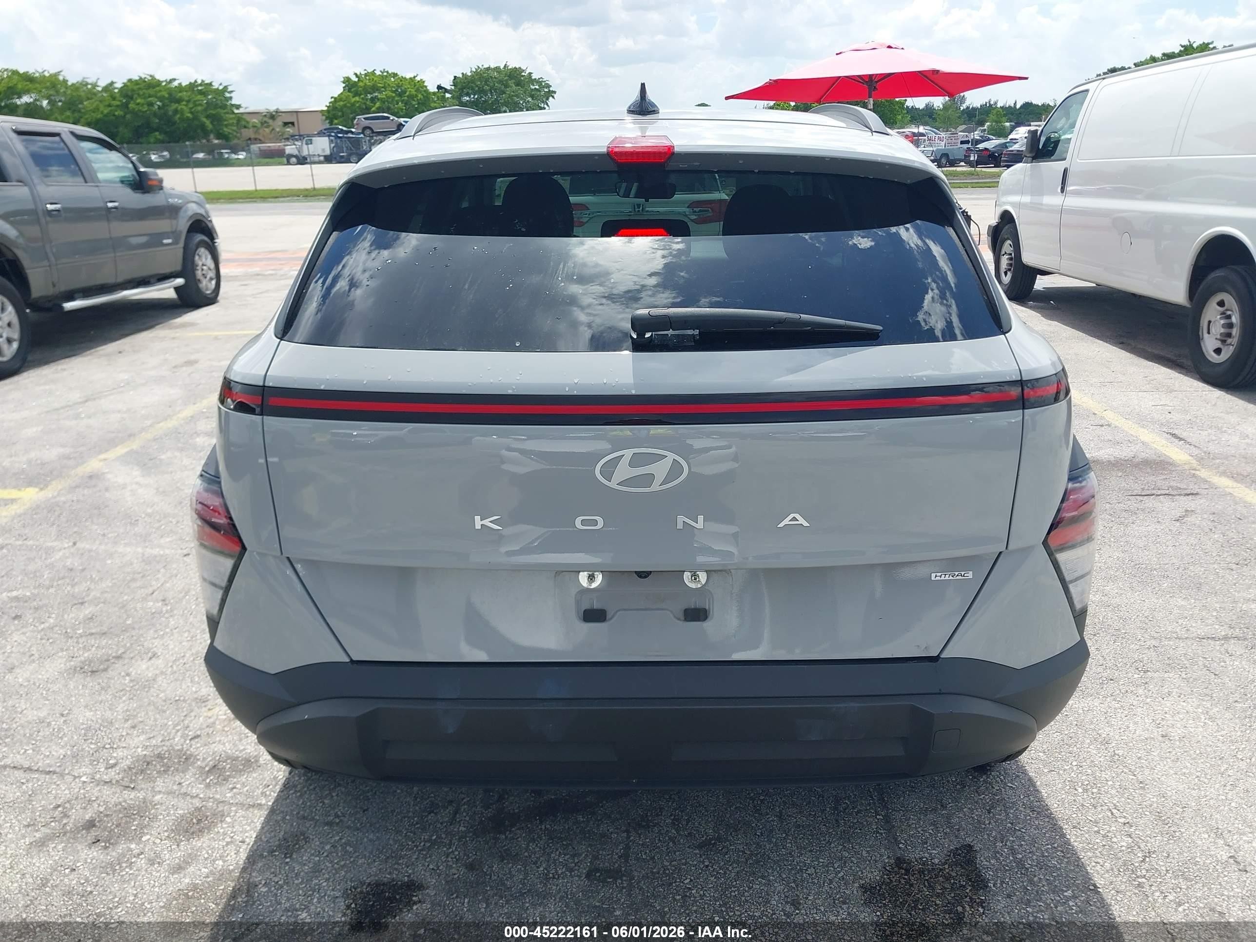 2025 Hyundai Kona Sel Серебряный vin: KM8HBCAB9SU202468