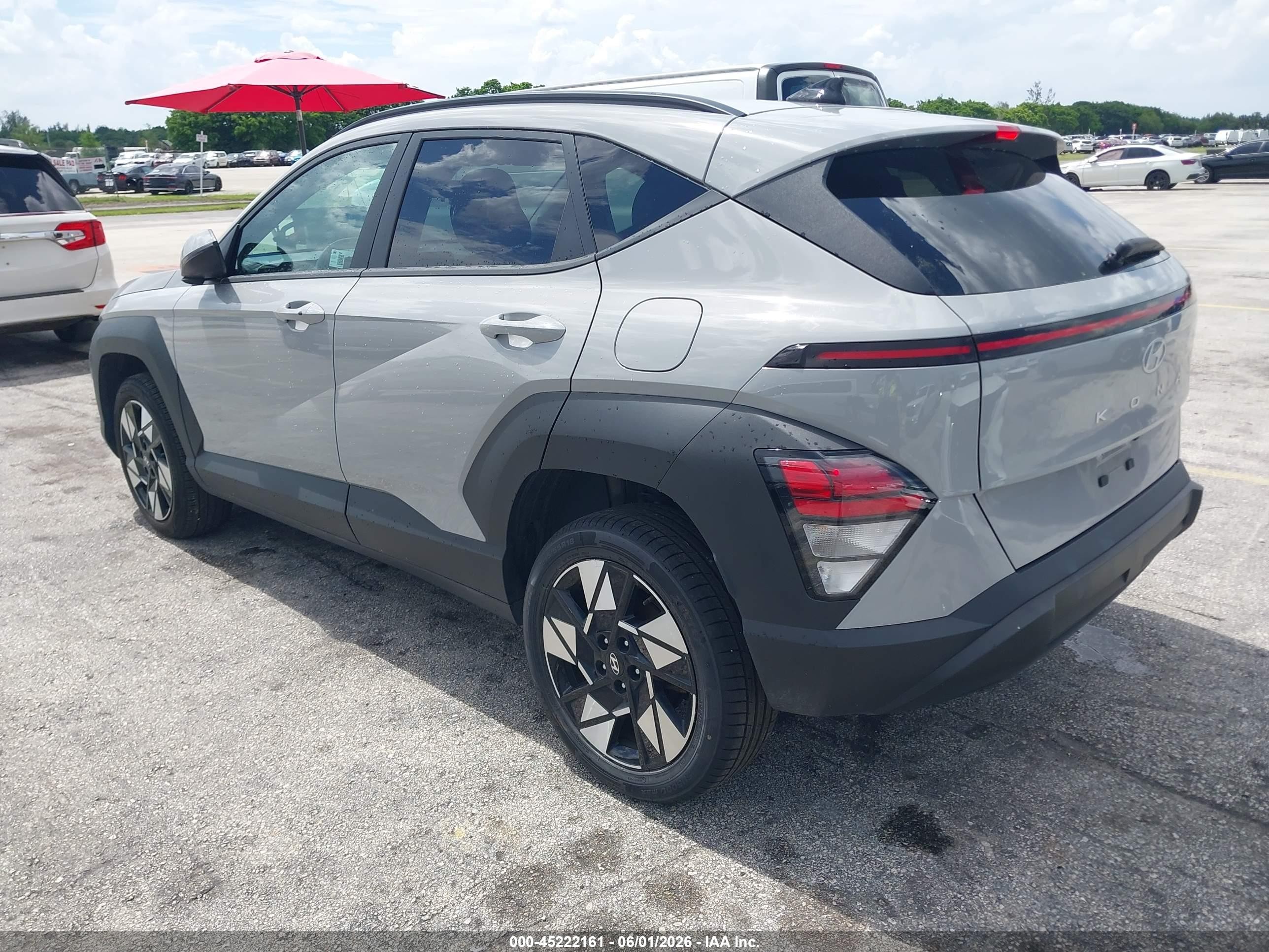 2025 Hyundai Kona Sel Серебряный vin: KM8HBCAB9SU202468