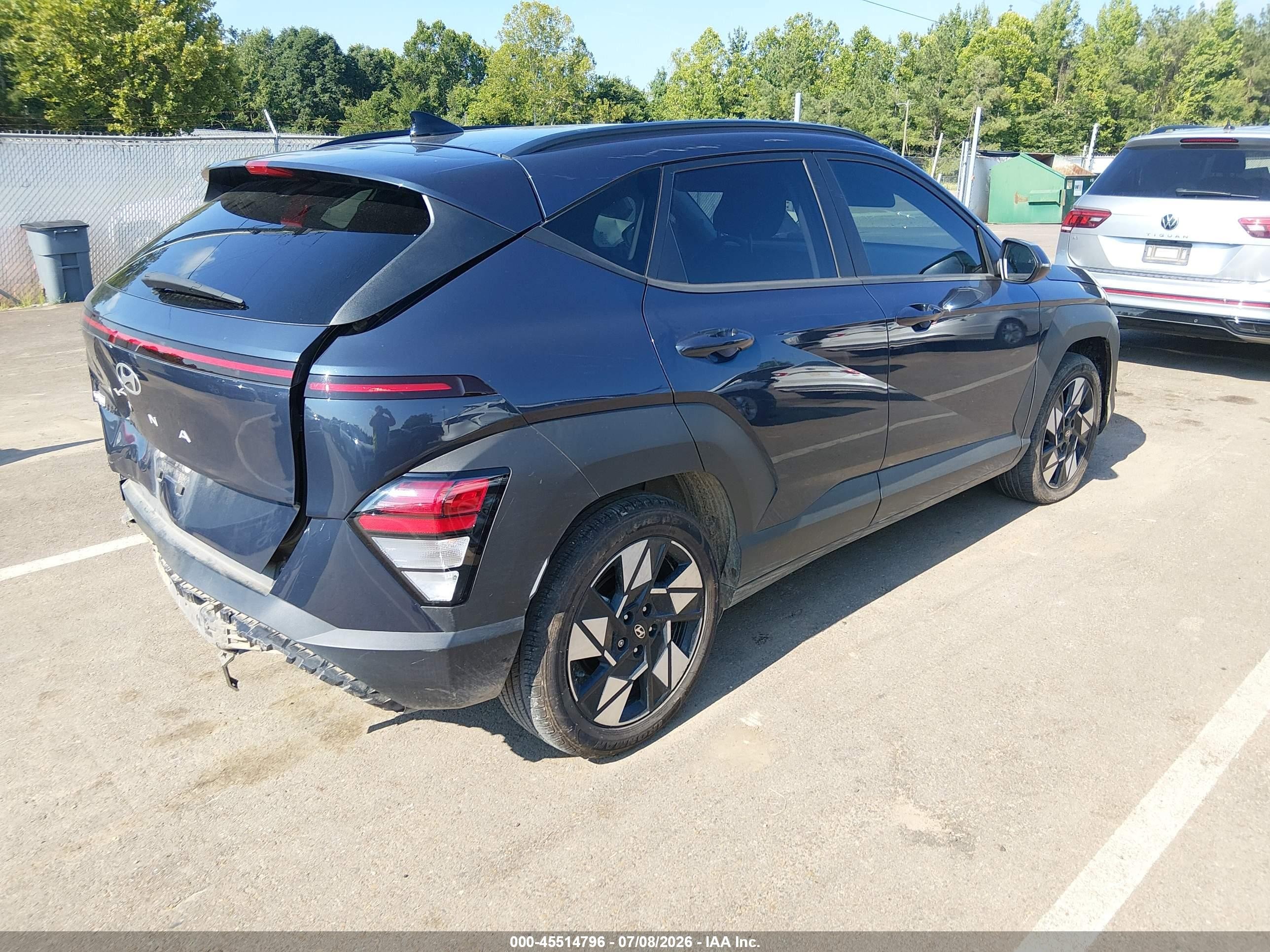 2024 Hyundai Kona Sel Gray vin: KM8HC3AB4RU105556