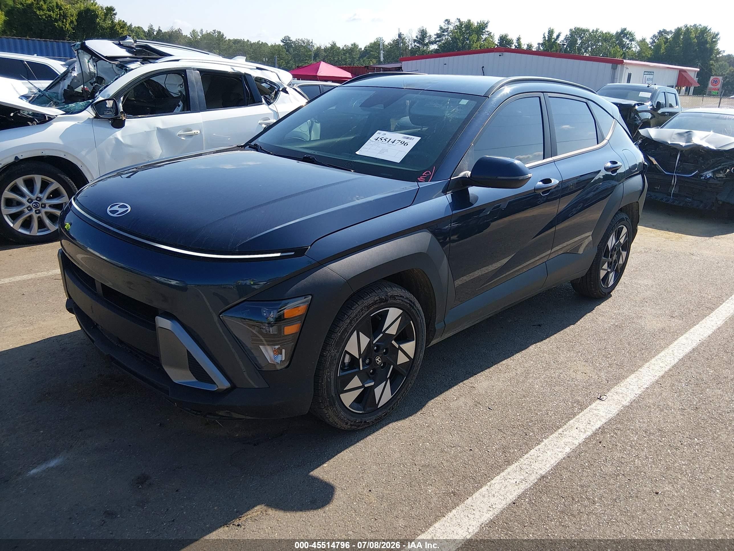 2024 Hyundai Kona Sel Gray vin: KM8HC3AB4RU105556