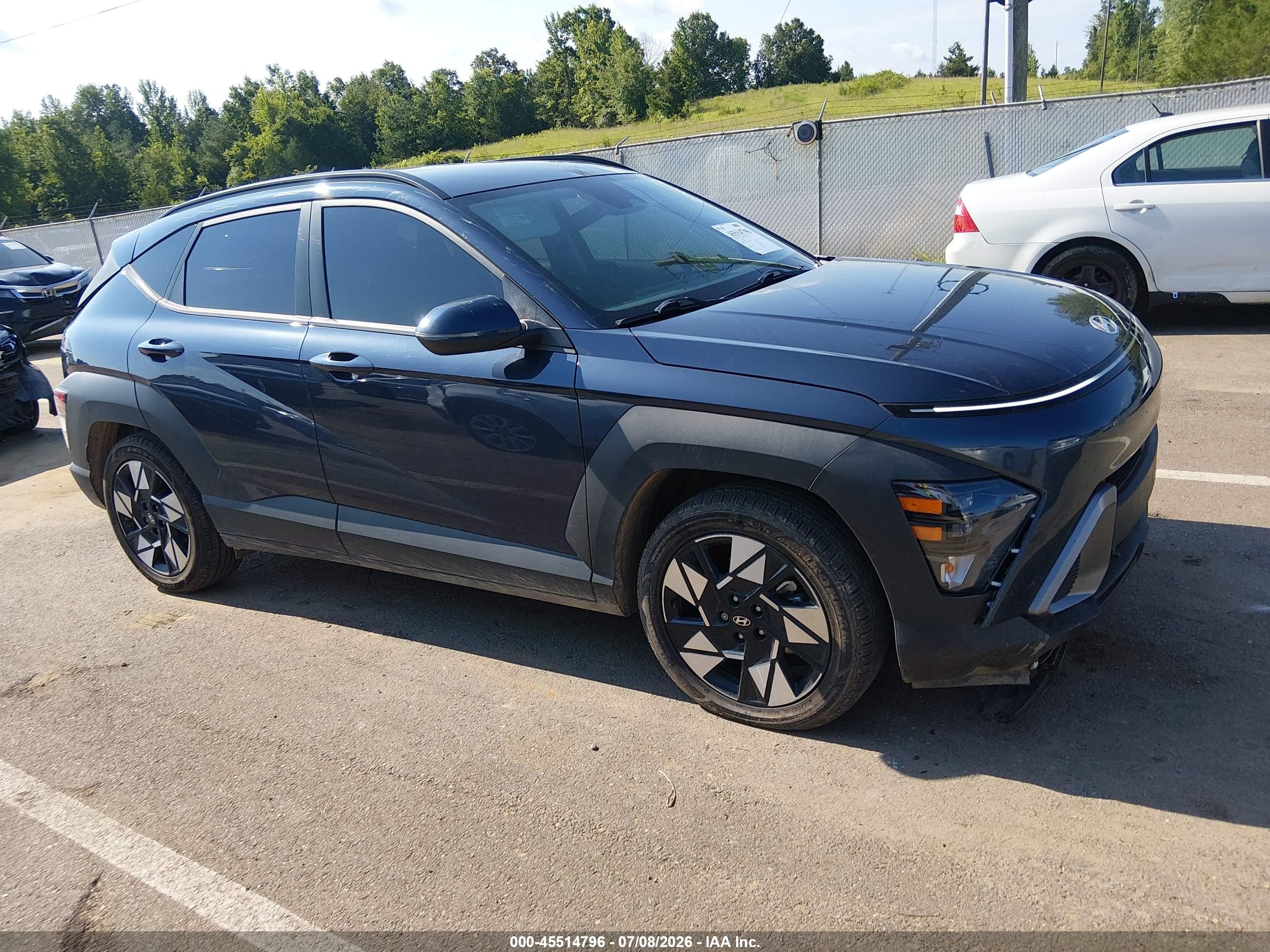 2024 Hyundai Kona Sel Gray vin: KM8HC3AB4RU105556