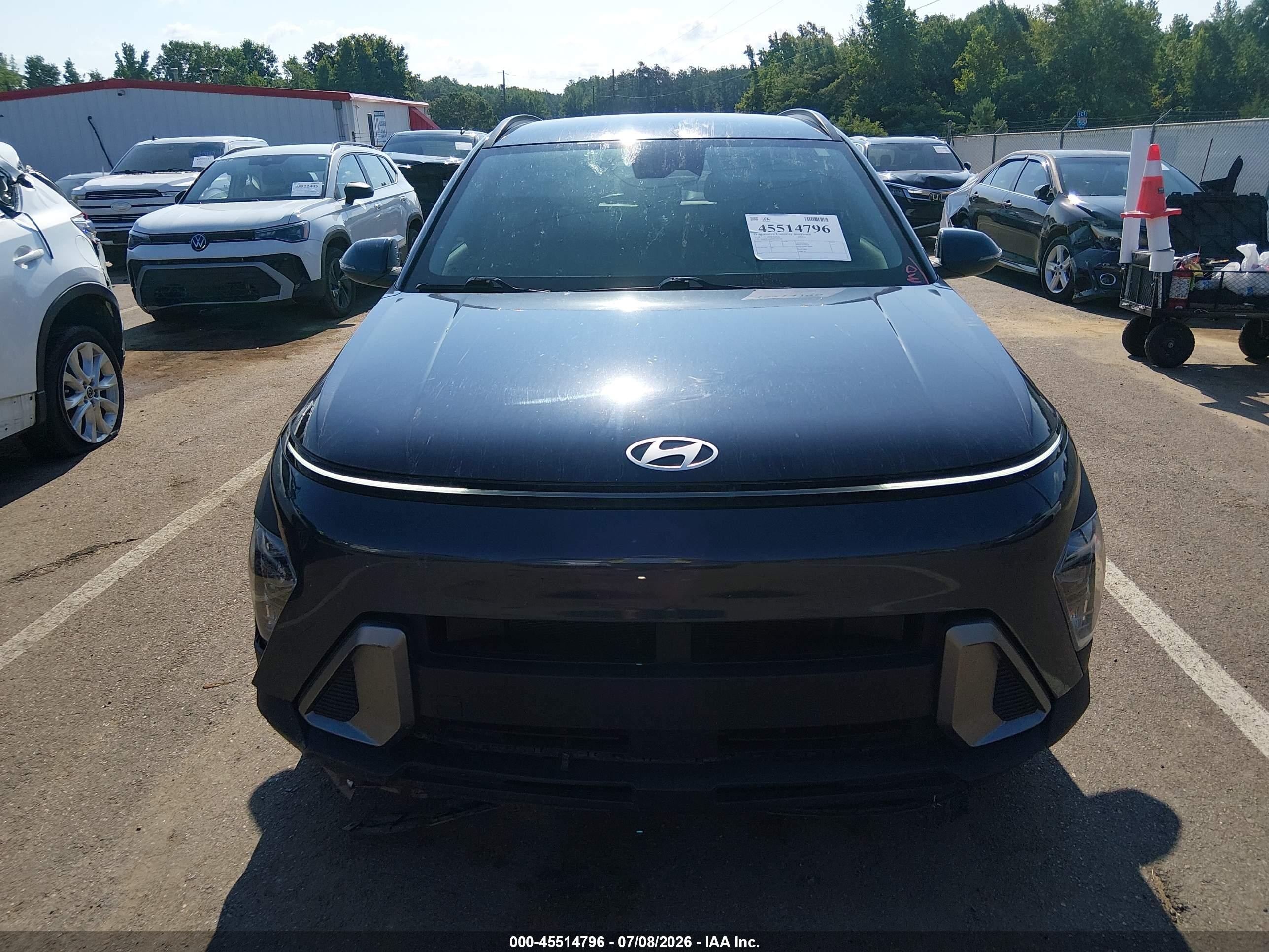 2024 Hyundai Kona Sel Gray vin: KM8HC3AB4RU105556