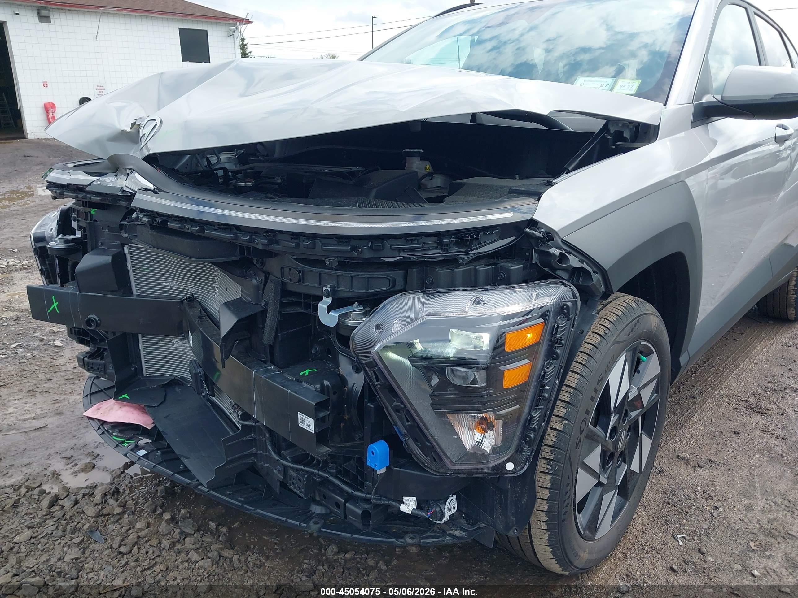 2024 Hyundai Kona Sel Белый vin: KM8HCCAB2RU136854