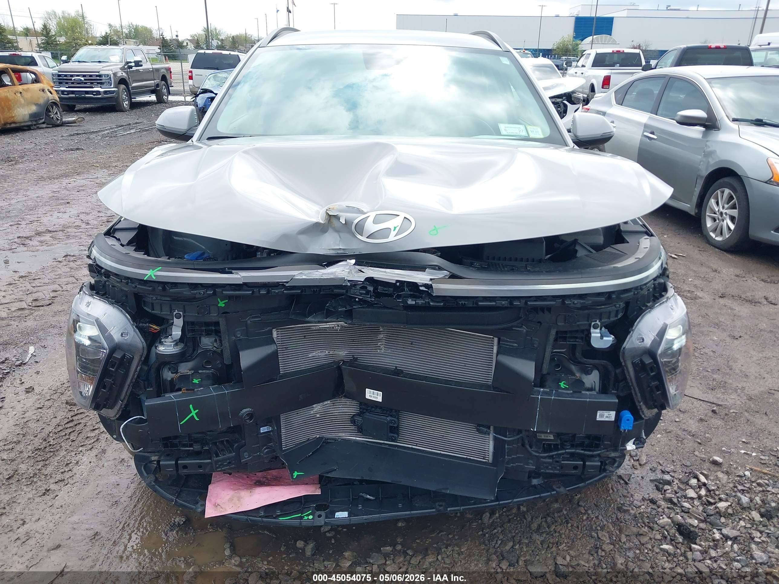2024 Hyundai Kona Sel Белый vin: KM8HCCAB2RU136854
