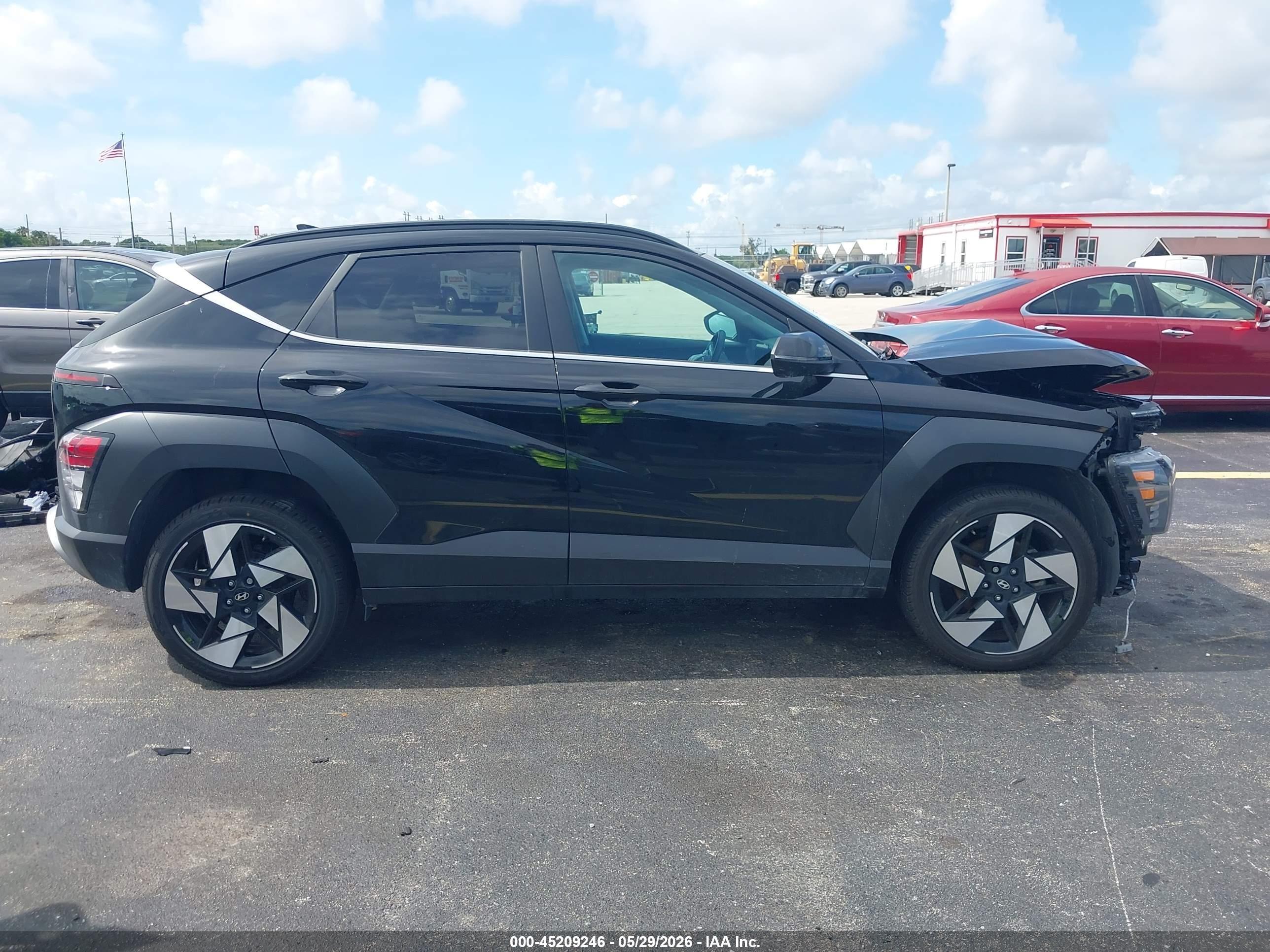 2024 Hyundai Kona Limited Black vin: KM8HECA33RU171986