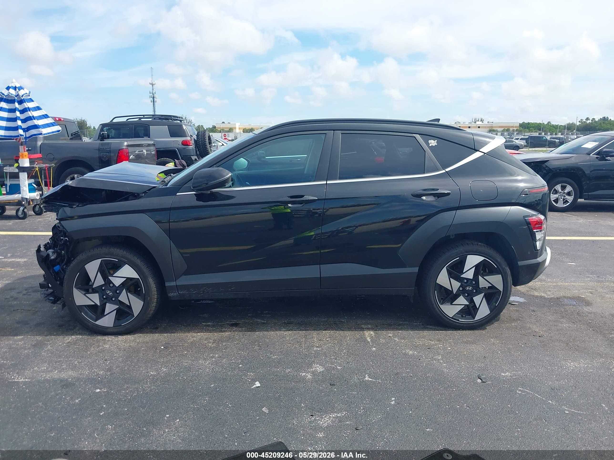 2024 Hyundai Kona Limited Black vin: KM8HECA33RU171986