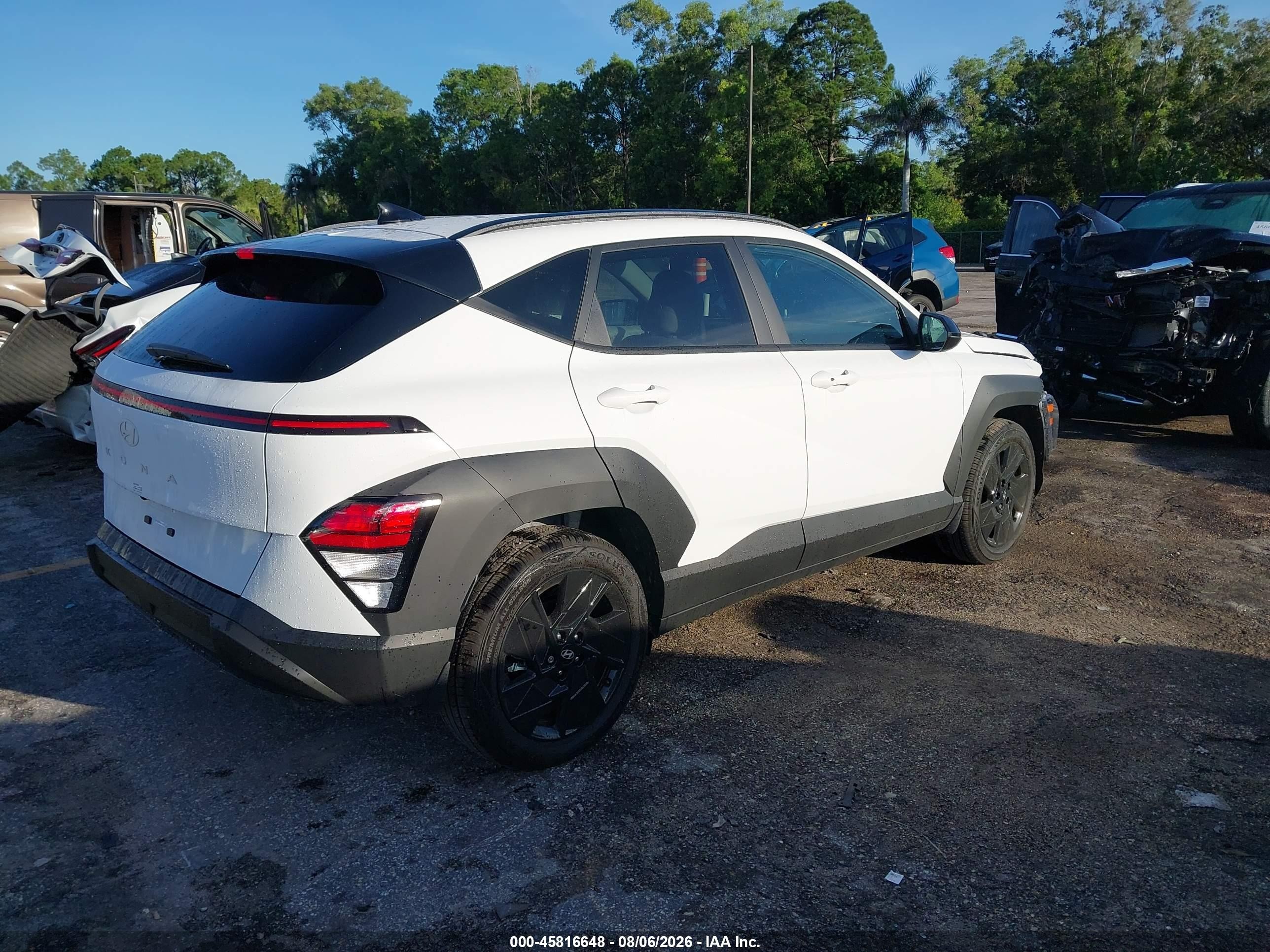 2026 Hyundai Kona Sel Sport White vin: KM8HF3AB3TU418385