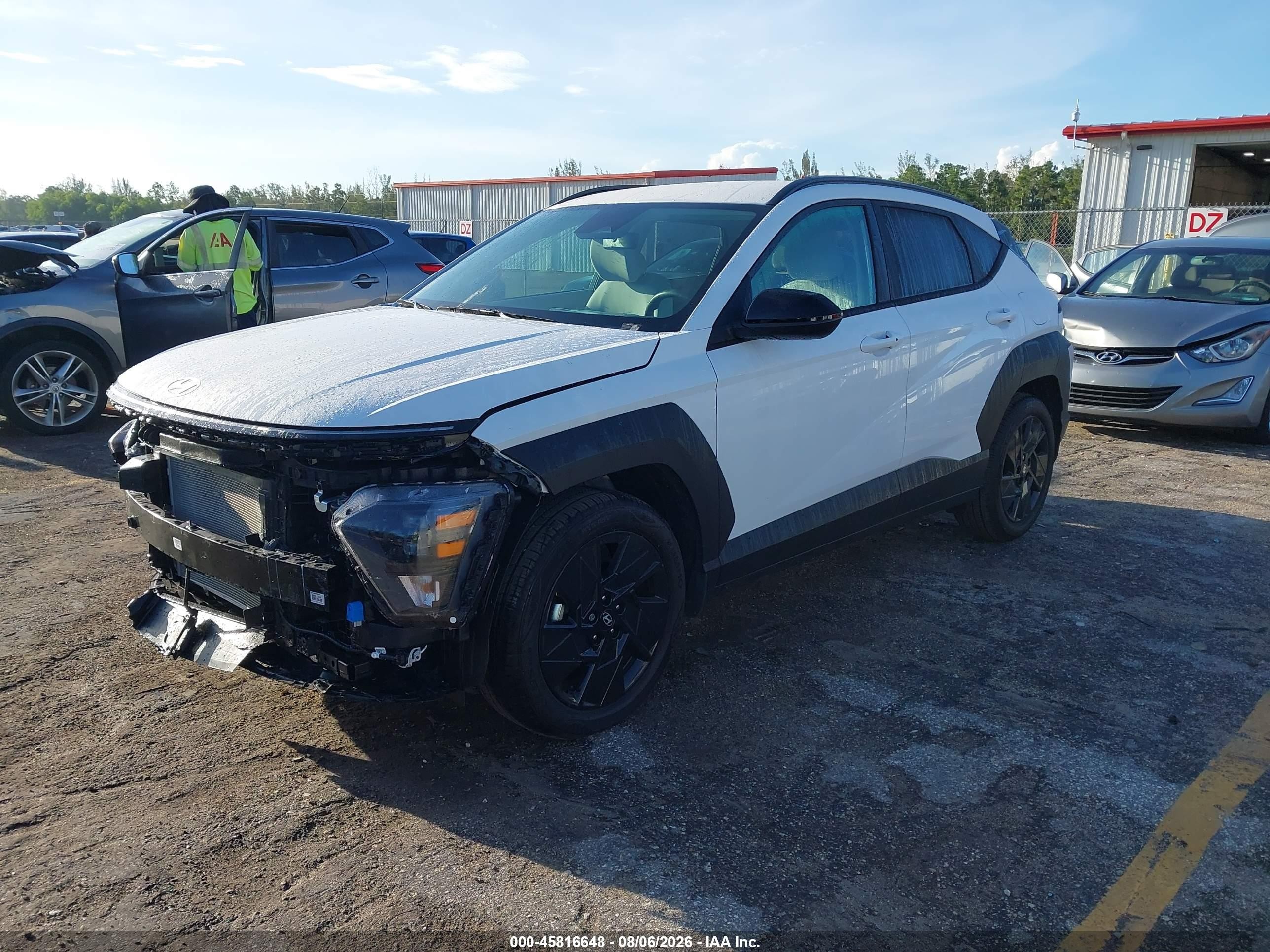 2026 Hyundai Kona Sel Sport White vin: KM8HF3AB3TU418385