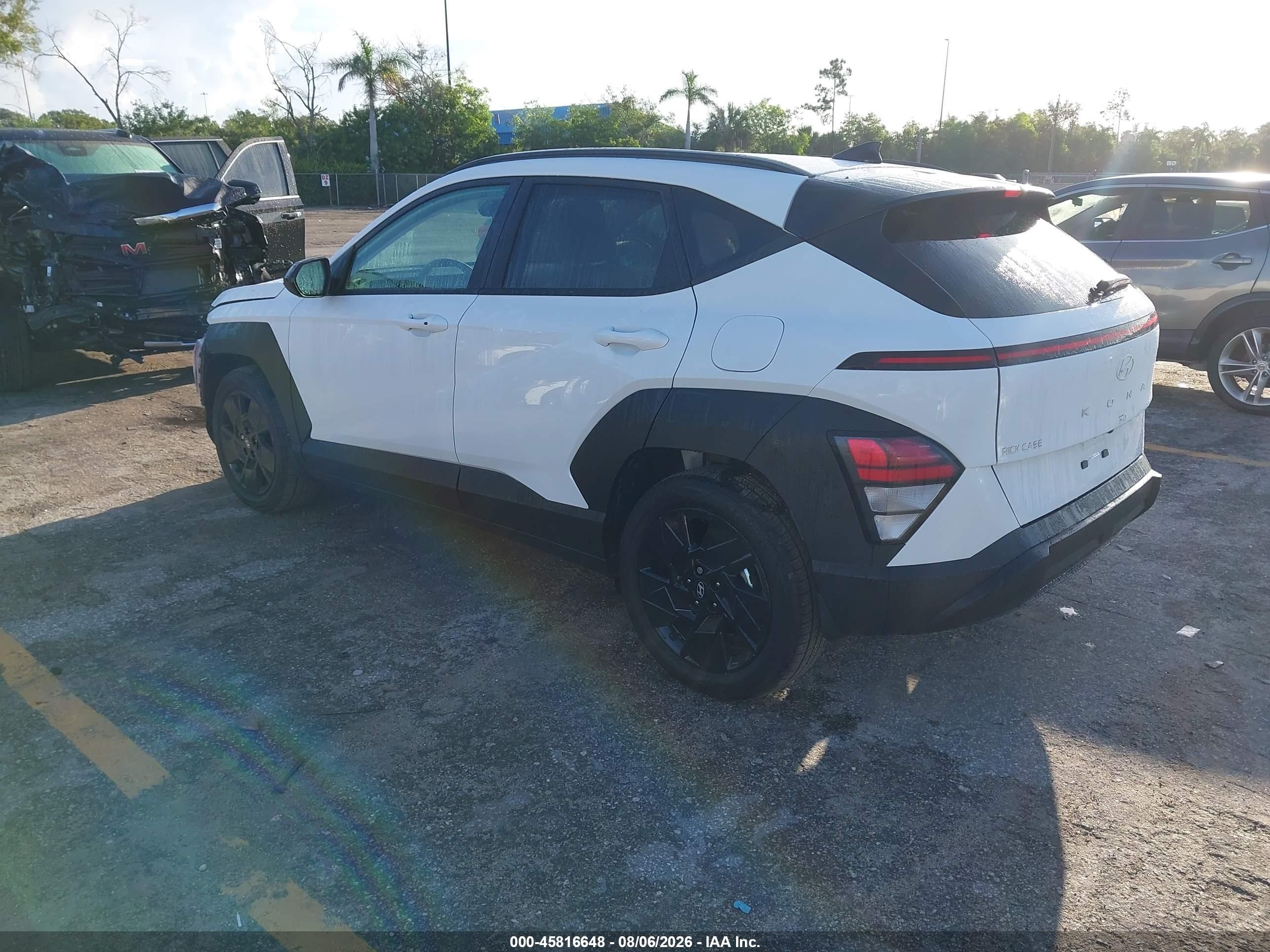 2026 Hyundai Kona Sel Sport White vin: KM8HF3AB3TU418385