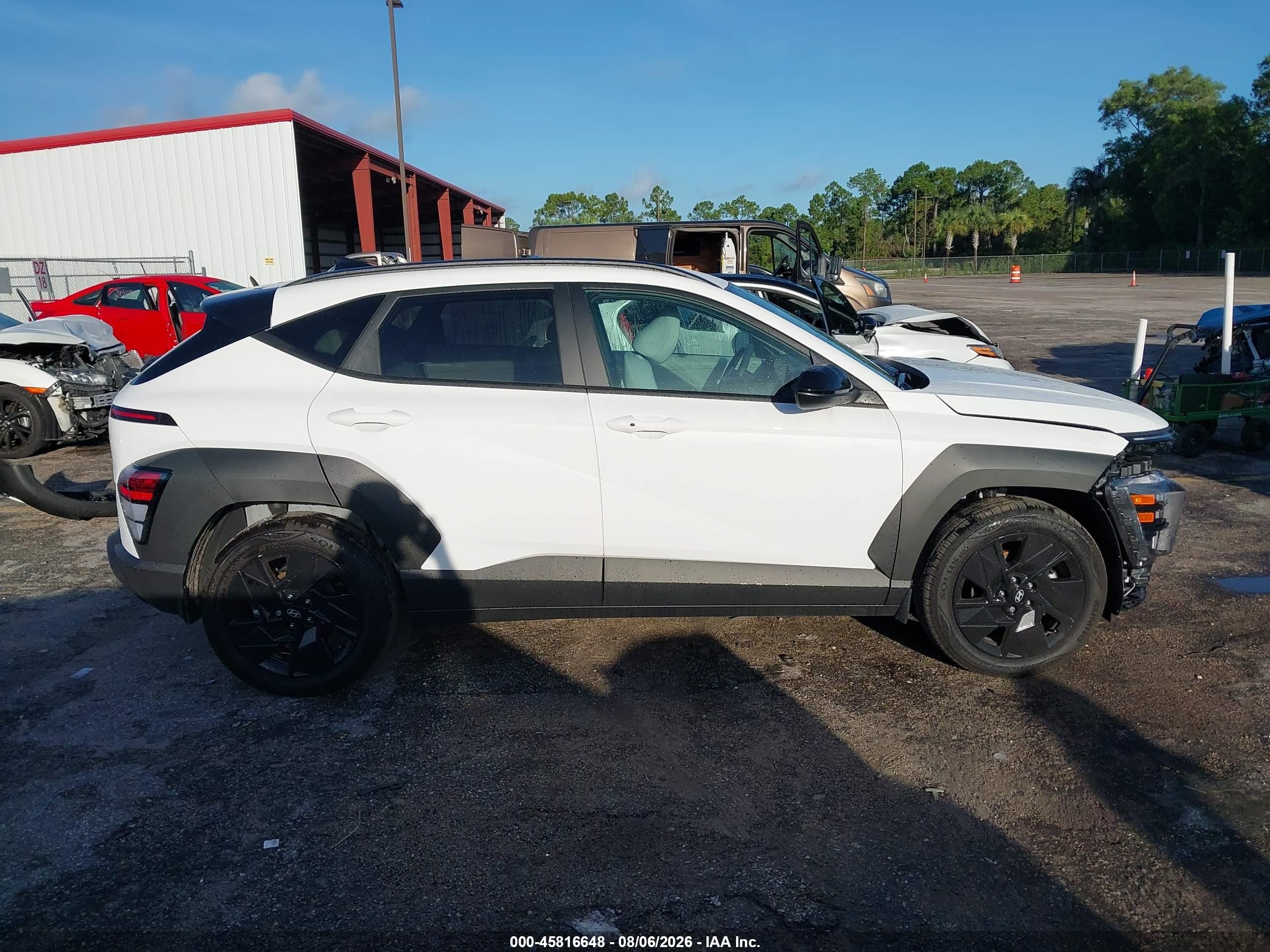 2026 Hyundai Kona Sel Sport White vin: KM8HF3AB3TU418385