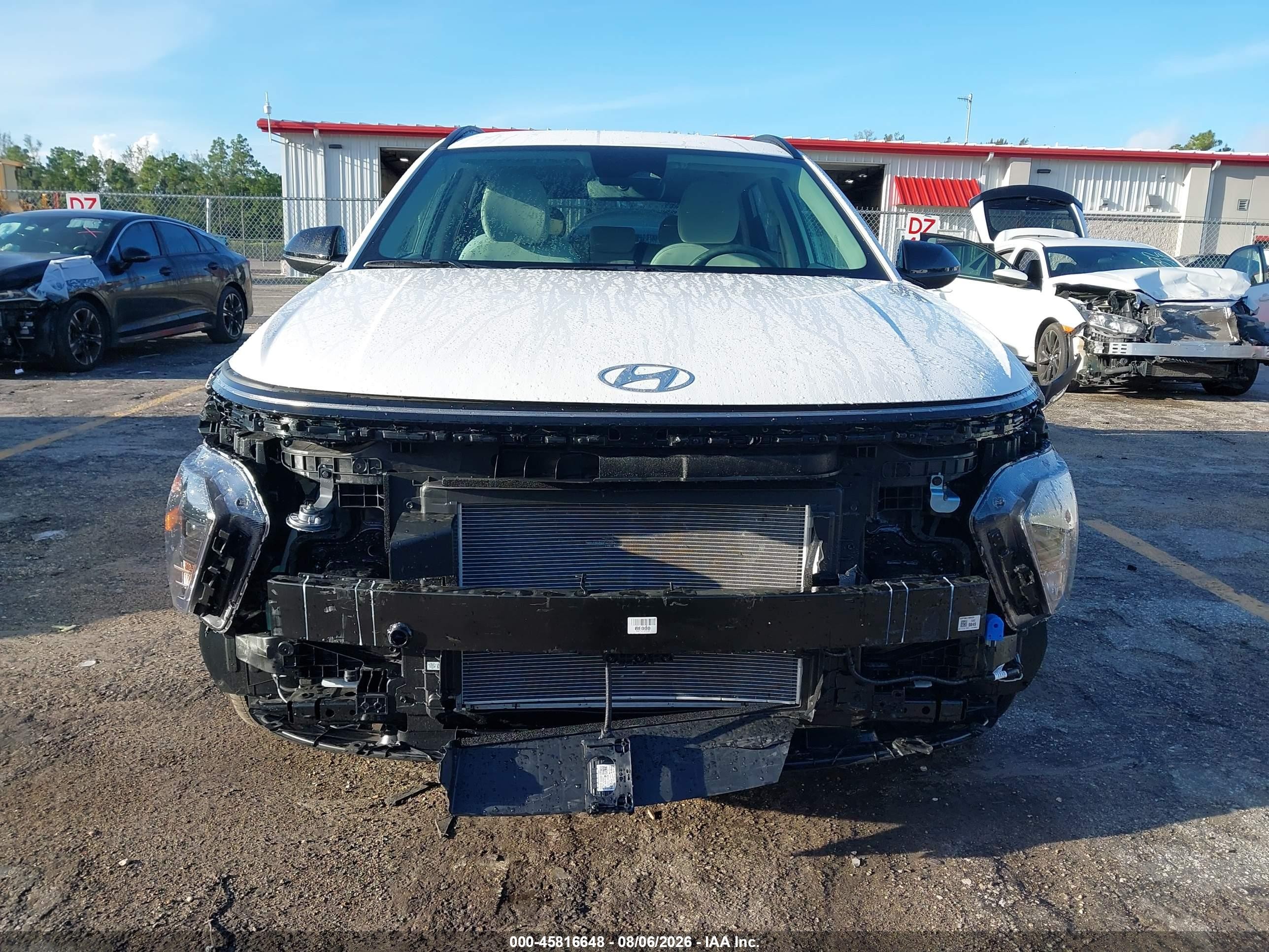 2026 Hyundai Kona Sel Sport White vin: KM8HF3AB3TU418385