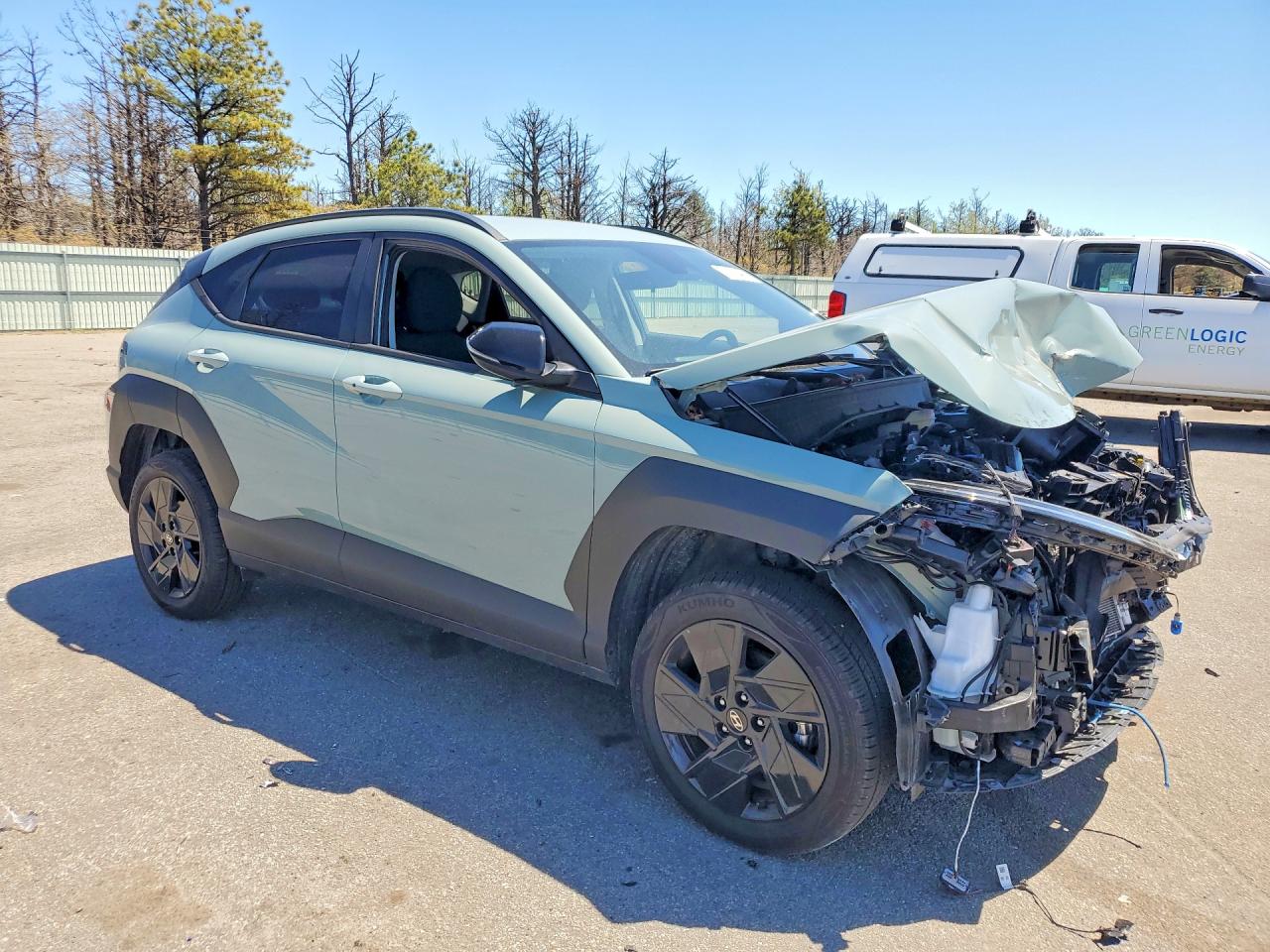 2026 Hyundai Kona Sel Sport Gray vin: KM8HFCAB0TU348814