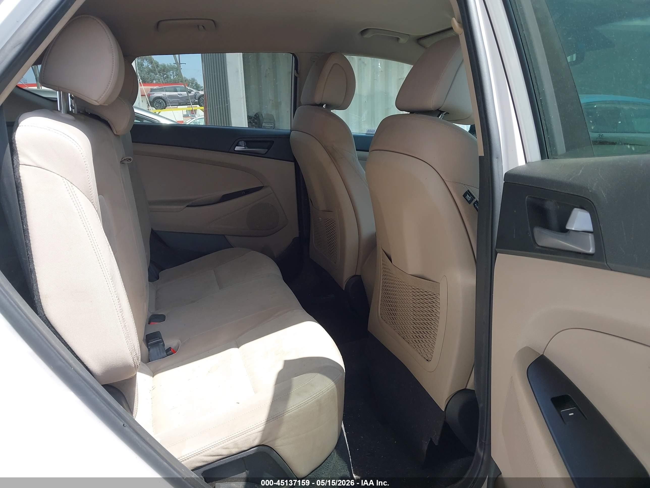 2016 Hyundai Tucson Se White vin: KM8J23A40GU248006