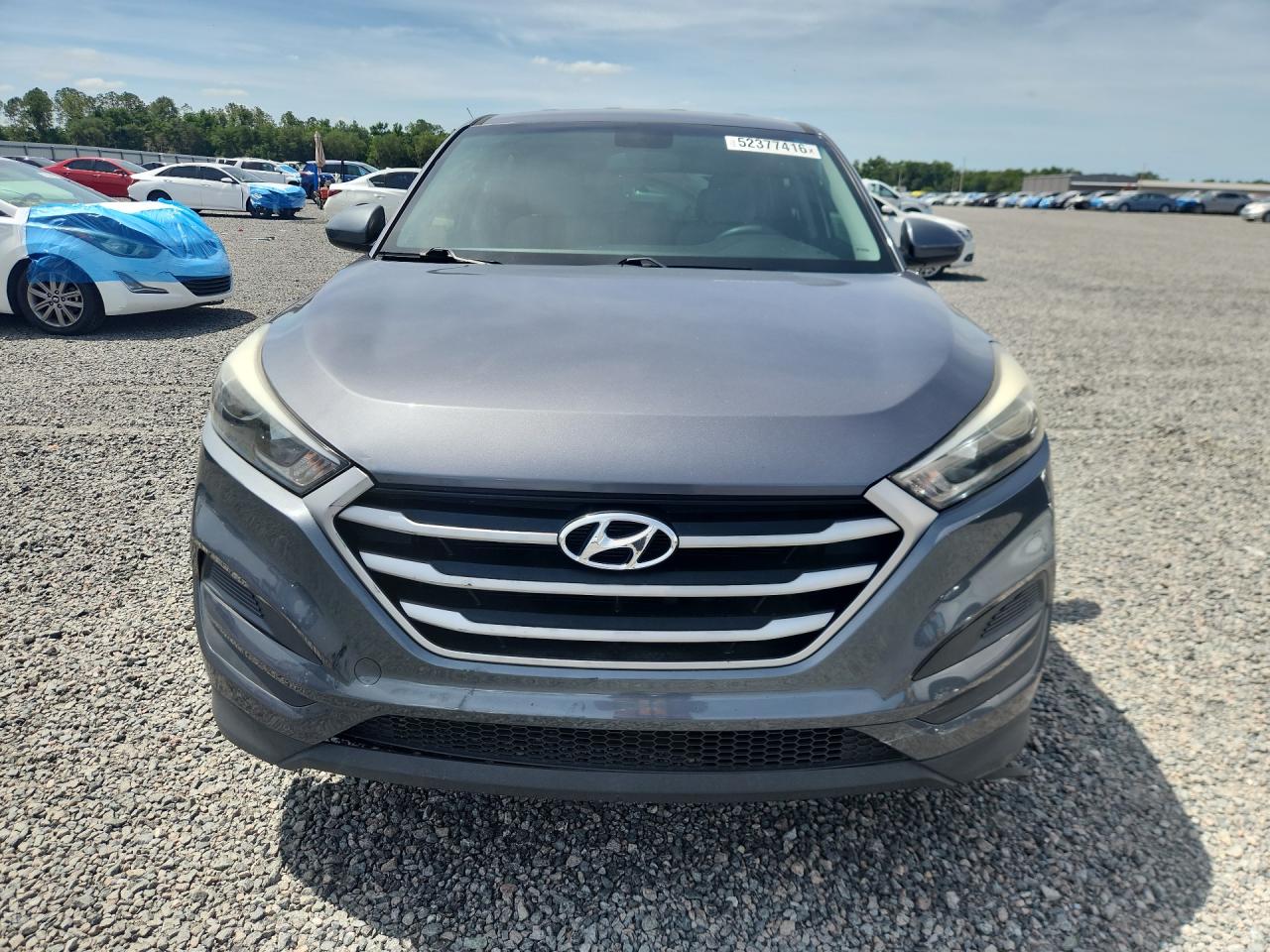 2018 Hyundai Tucson Se Gray vin: KM8J23A40JU619687