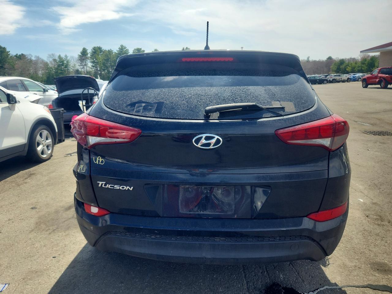 2018 Hyundai Tucson Se Black vin: KM8J23A40JU635887