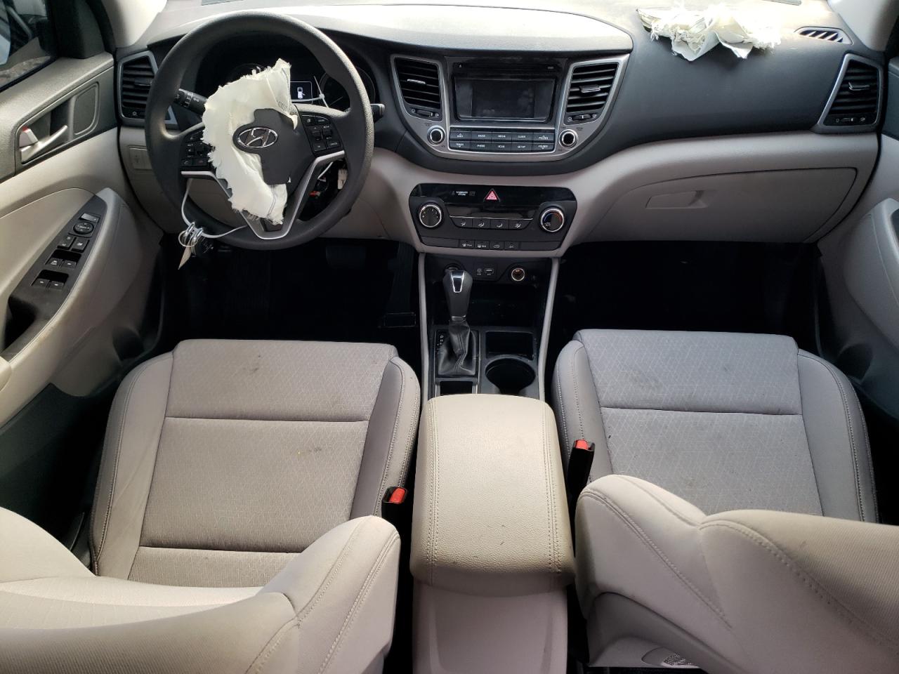 2018 Hyundai Tucson Se White vin: KM8J23A40JU659817