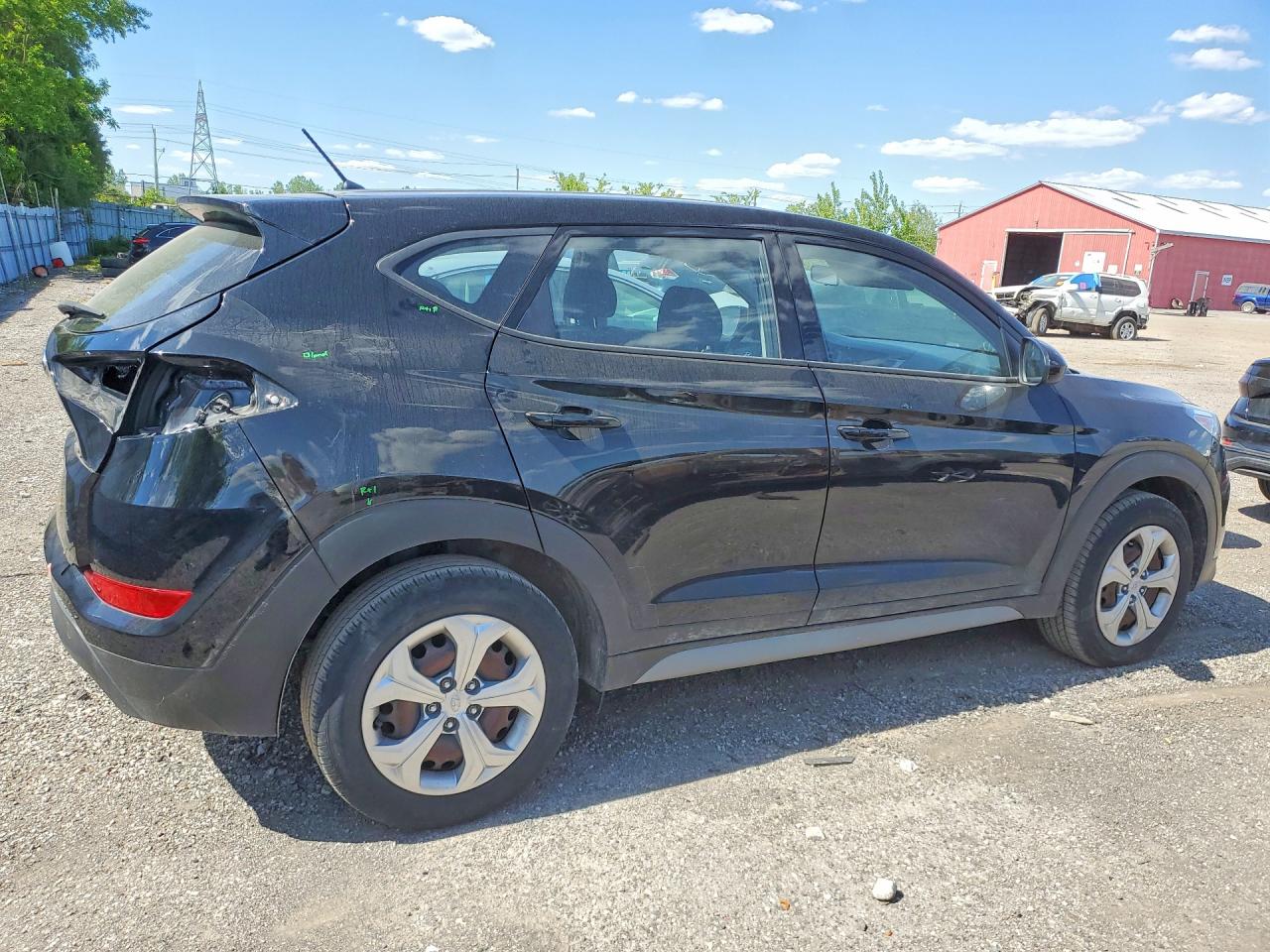 2018 Hyundai Tucson Se Black vin: KM8J23A40JU831716