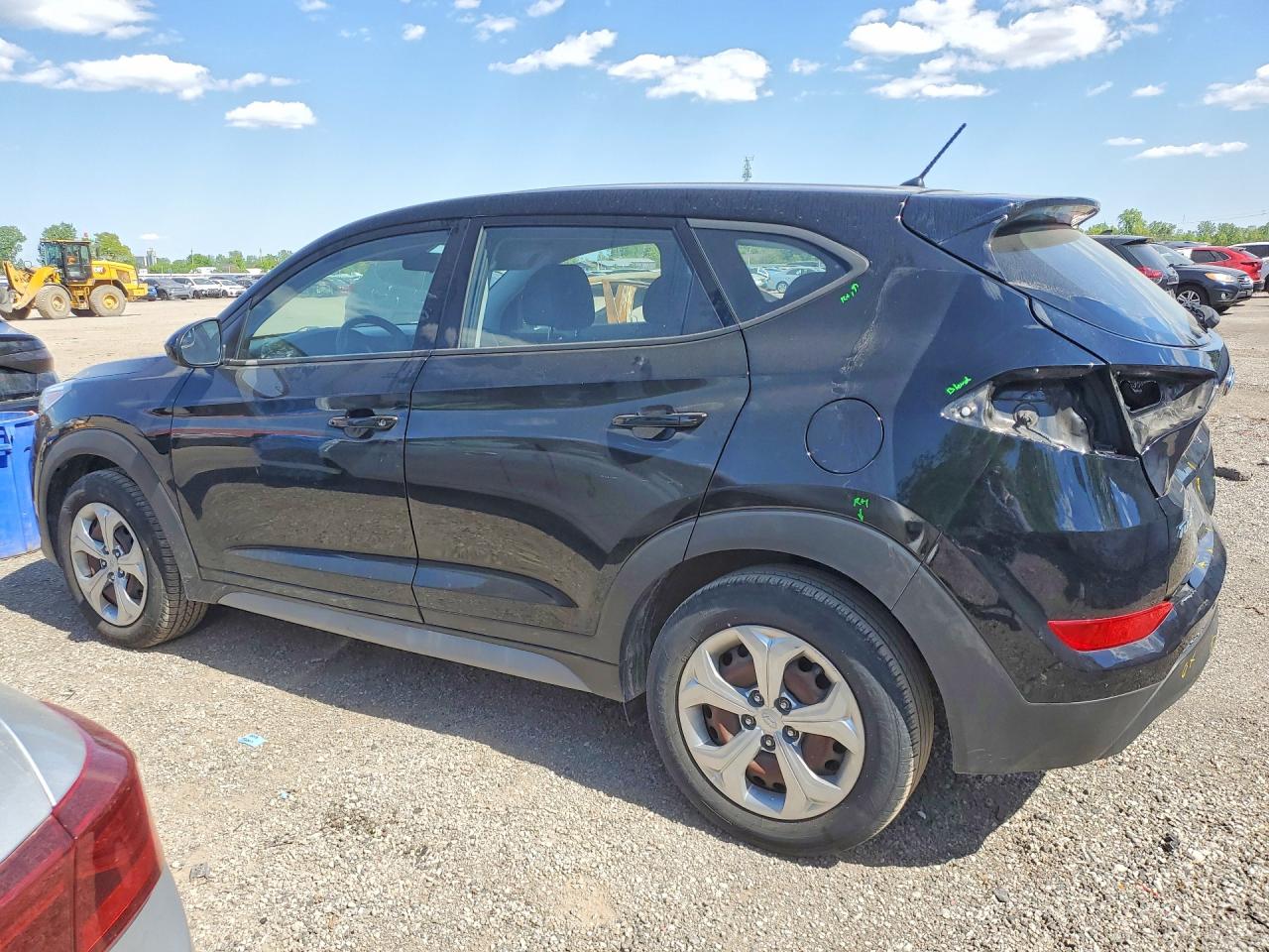 2018 Hyundai Tucson Se Black vin: KM8J23A40JU831716