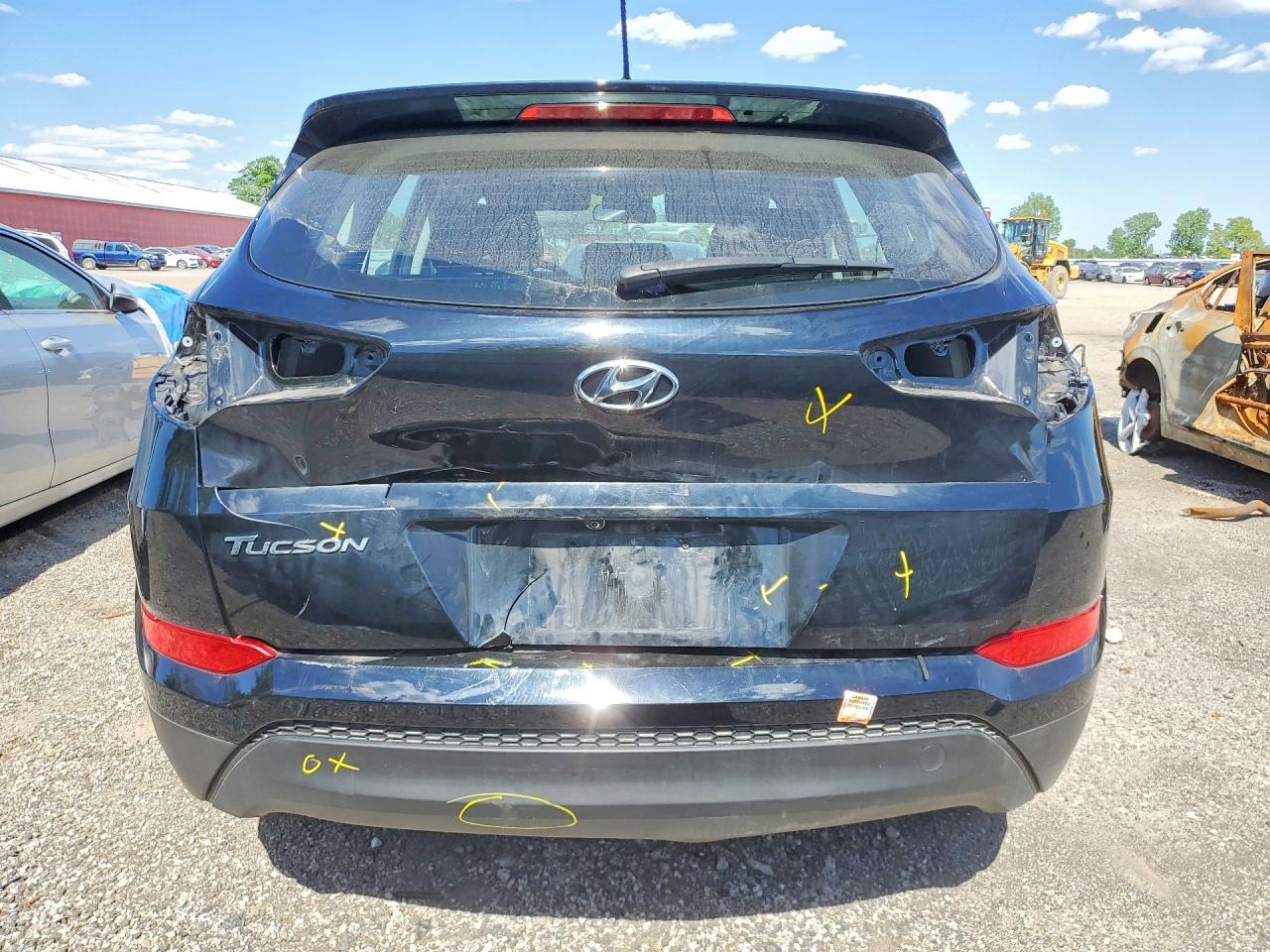 2018 Hyundai Tucson Se Black vin: KM8J23A40JU831716