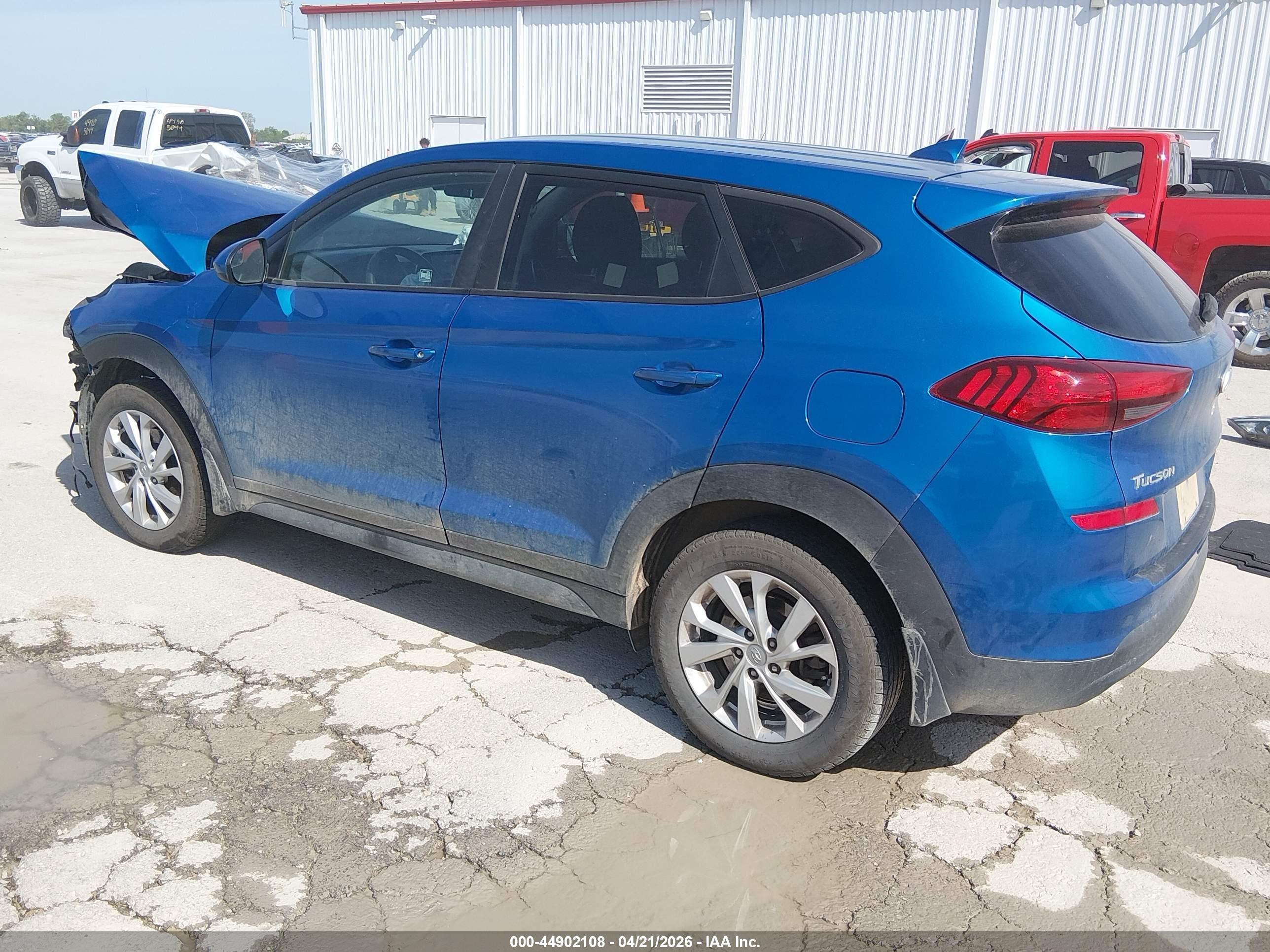 2019 Hyundai Tucson Se Blue vin: KM8J23A40KU060921