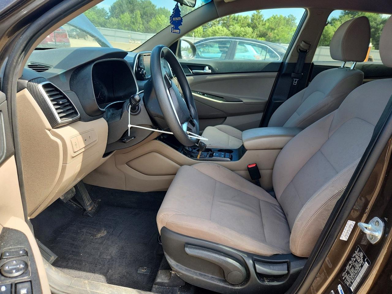 2020 Hyundai Tucson Se Gray vin: KM8J23A40LU169865