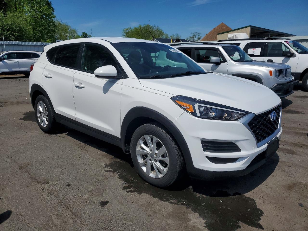 2020 Hyundai Tucson Se White vin: KM8J23A40LU258755
