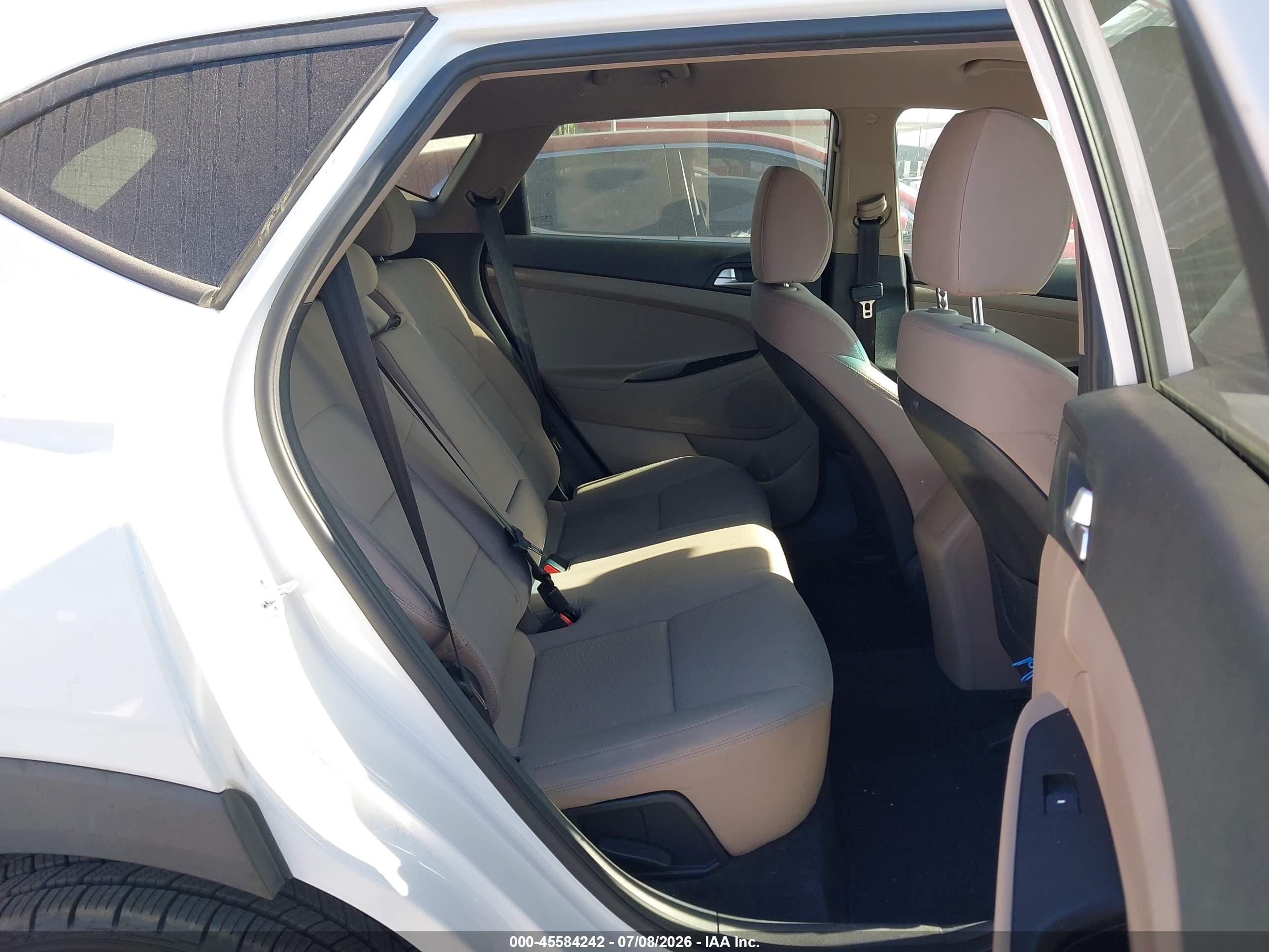 2021 Hyundai Tucson Se White vin: KM8J23A40MU303405