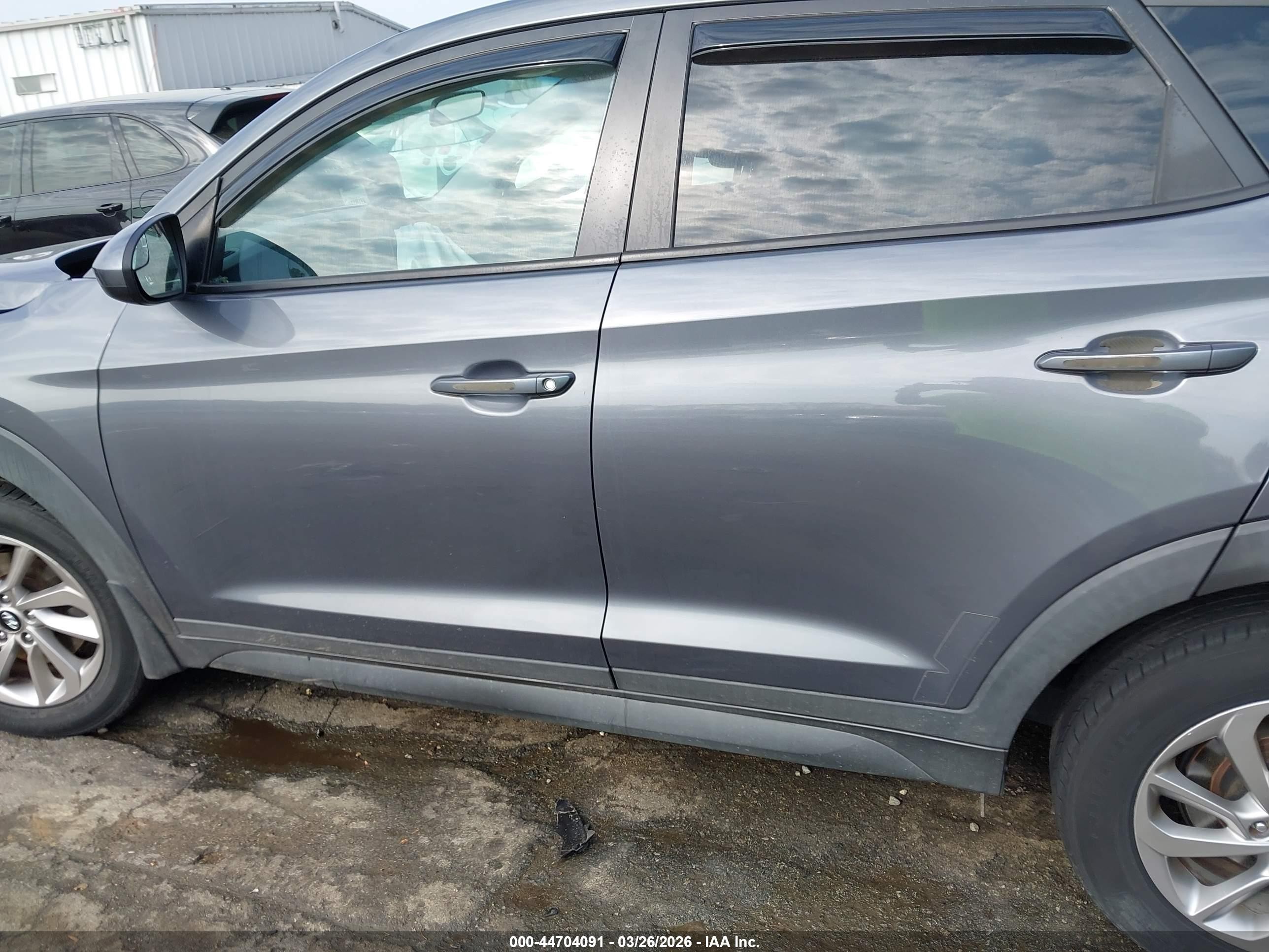 2016 Hyundai Tucson Se Blue vin: KM8J23A41GU116095