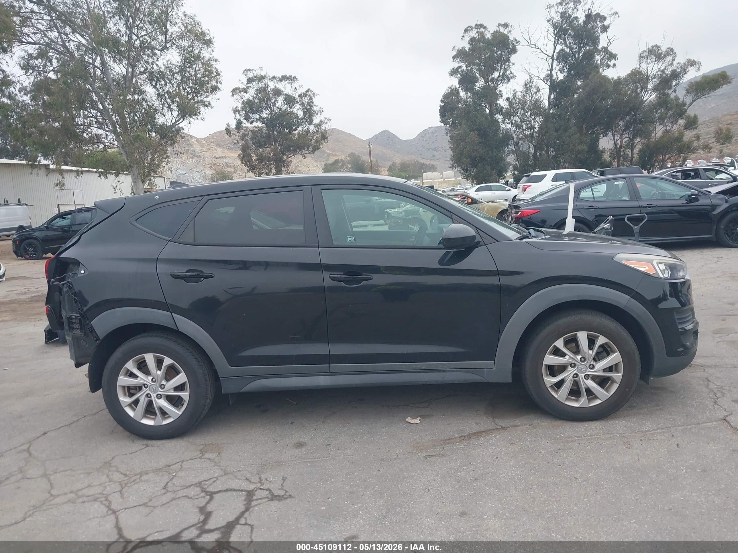 2020 Hyundai Tucson Se Black vin: KM8J23A41LU158387