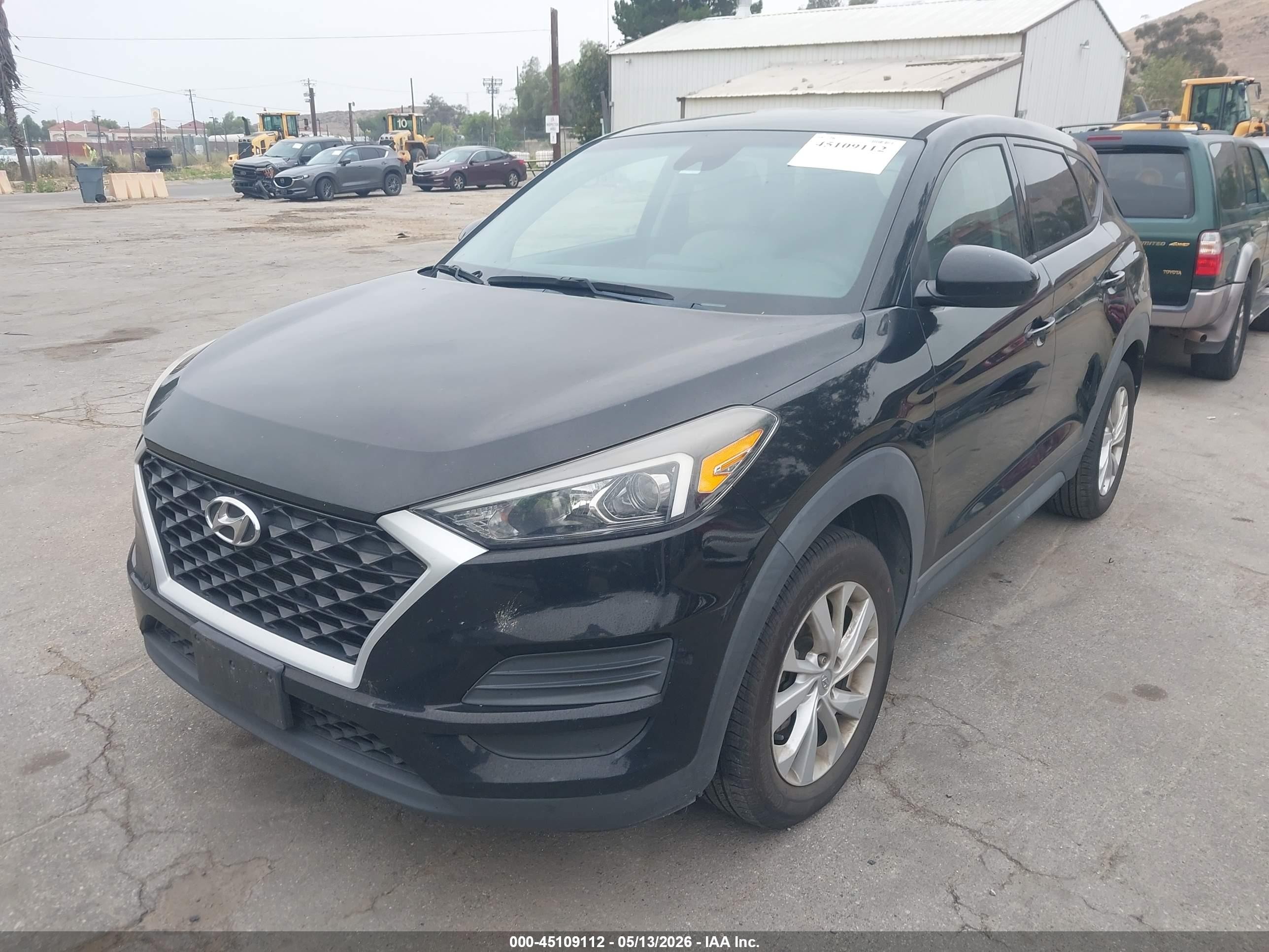 2020 Hyundai Tucson Se Black vin: KM8J23A41LU158387
