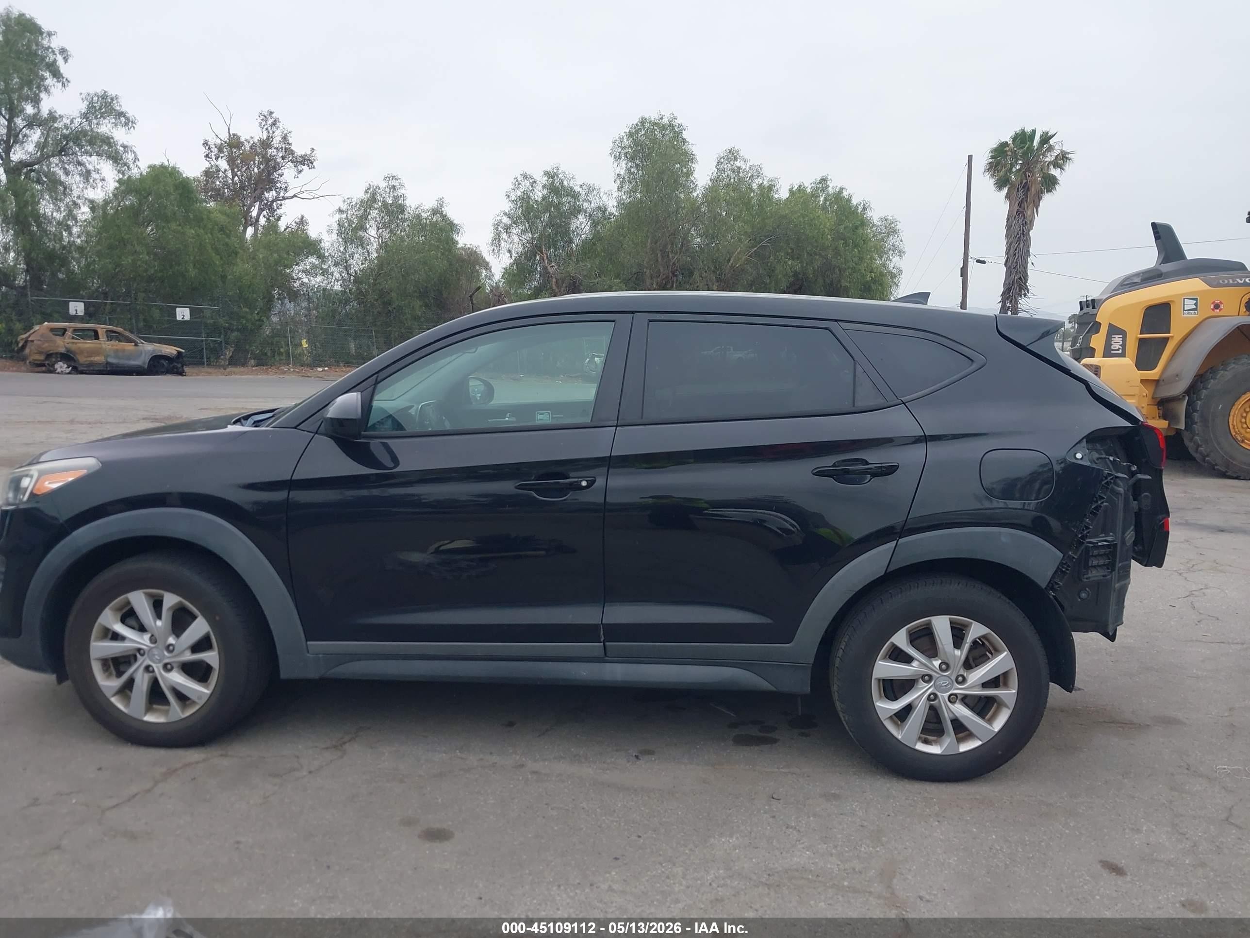 2020 Hyundai Tucson Se Black vin: KM8J23A41LU158387