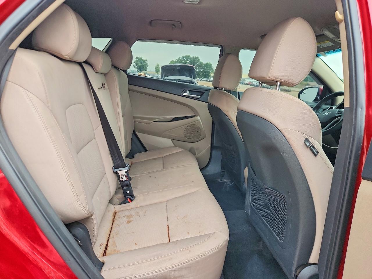 2021 Hyundai Tucson Se Красный vin: KM8J23A41MU326174