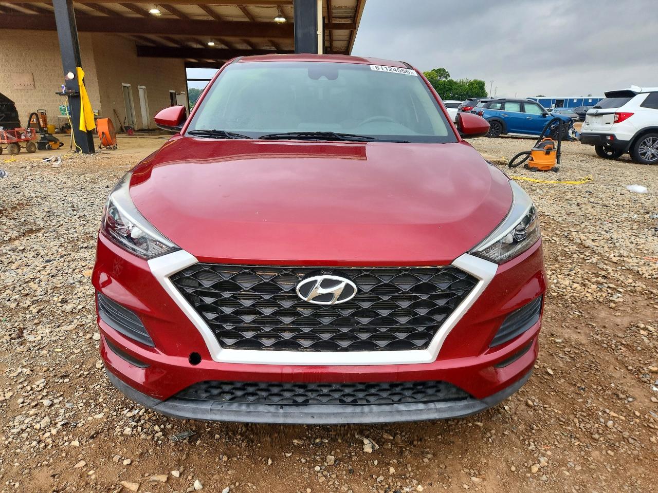 2021 Hyundai Tucson Se Красный vin: KM8J23A41MU326174