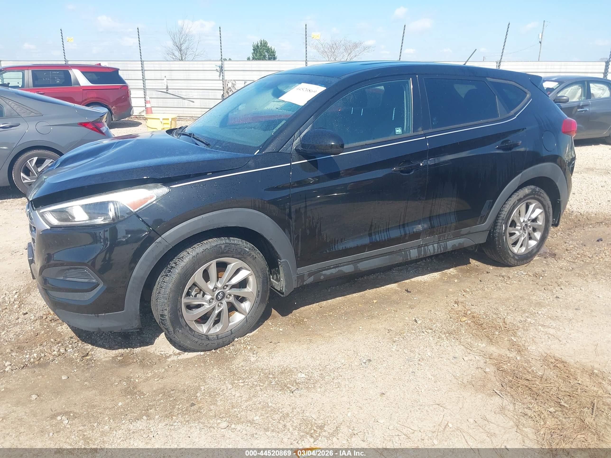 2018 Hyundai Tucson Se Black vin: KM8J23A43JU783435