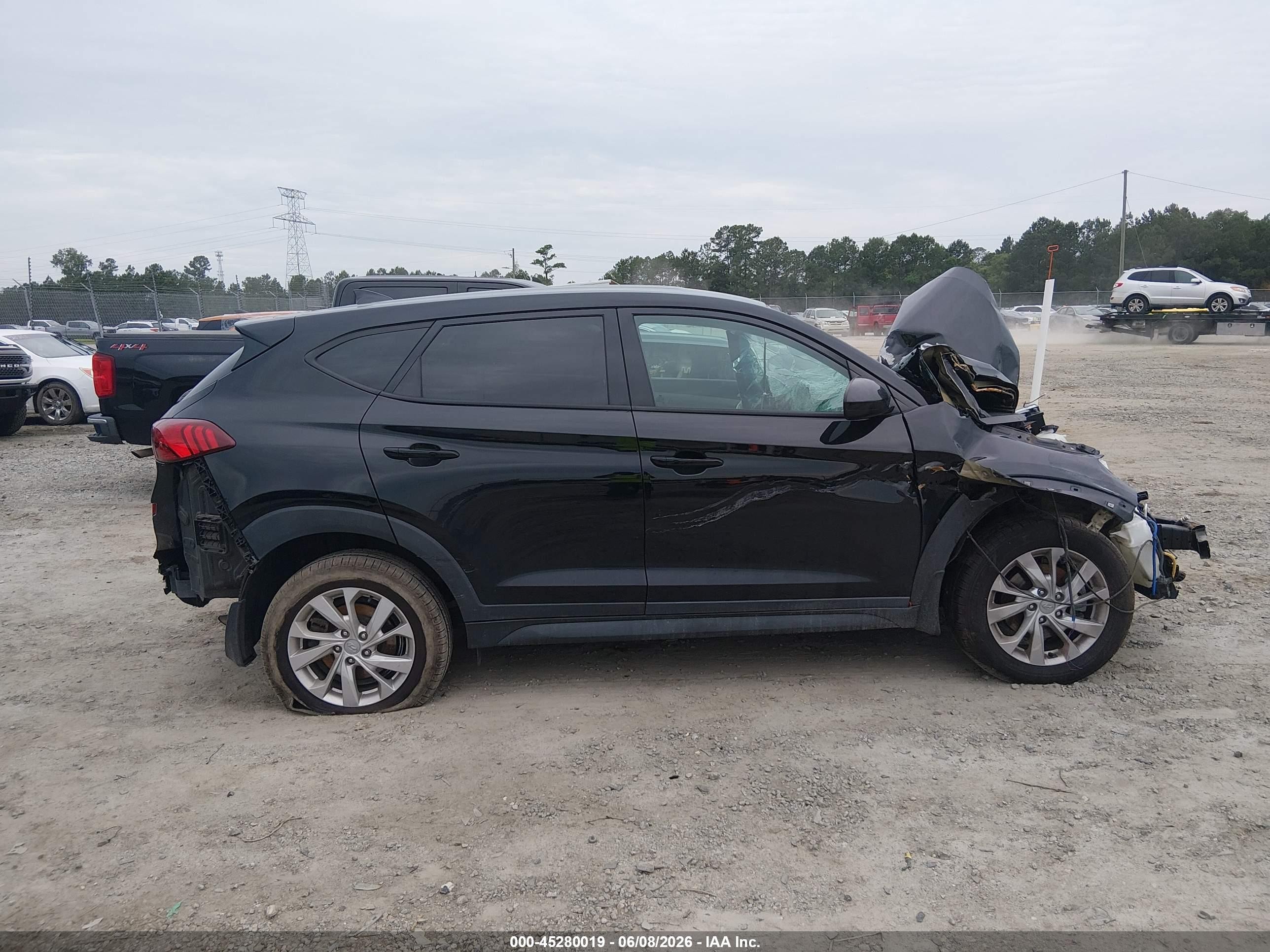 2019 Hyundai Tucson Se Black vin: KM8J23A43KU002558