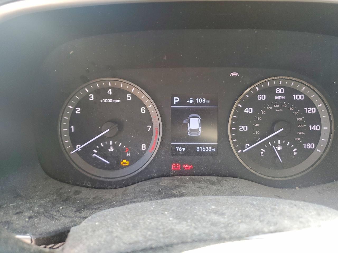 2019 Hyundai Tucson Se Gray vin: KM8J23A43KU047855