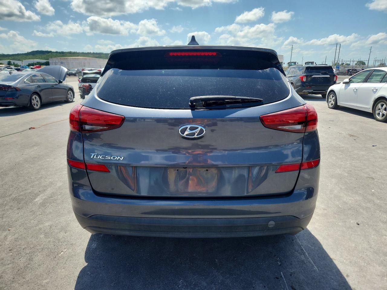 2019 Hyundai Tucson Se Gray vin: KM8J23A43KU956534