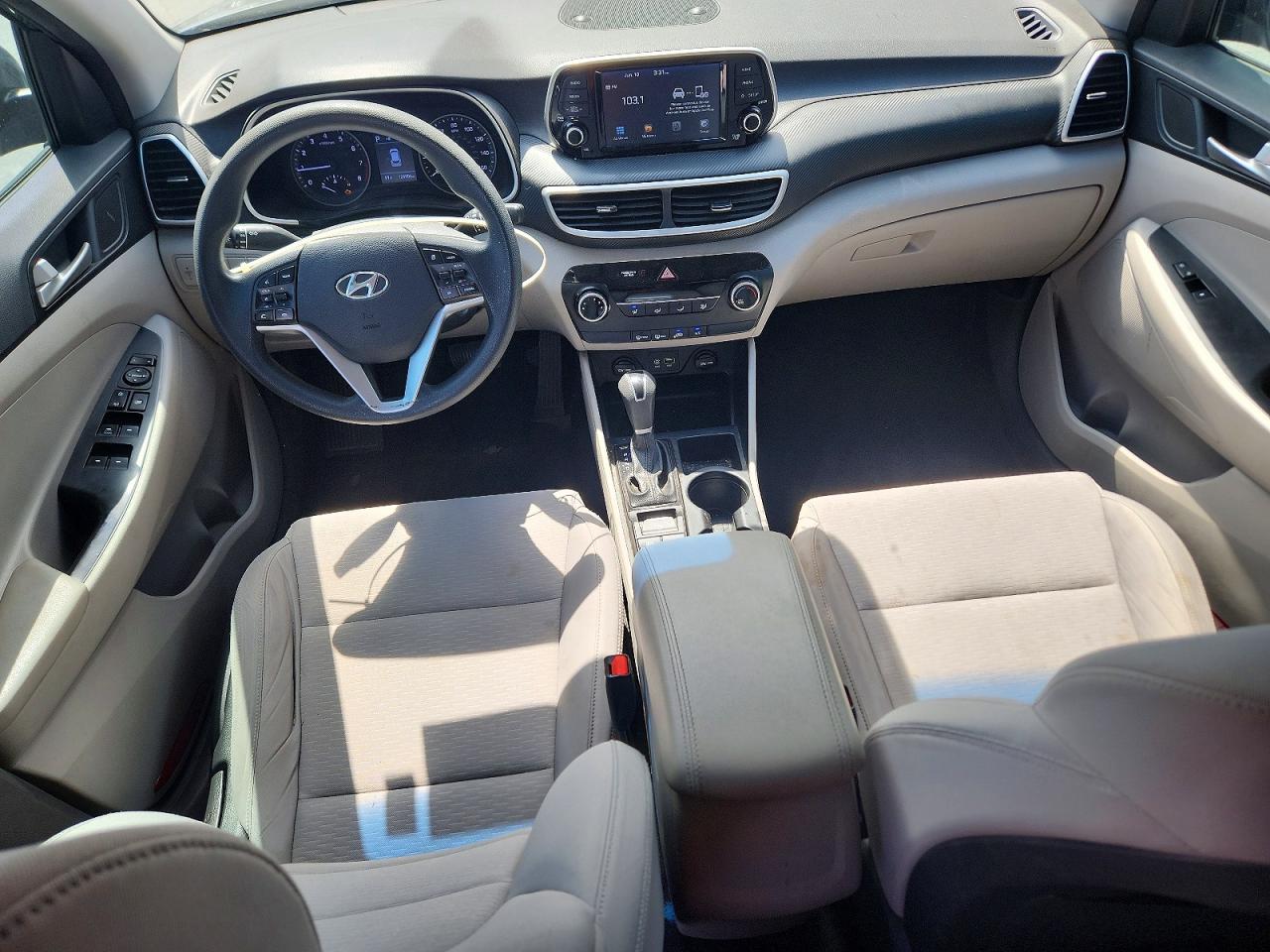 2019 Hyundai Tucson Se Gray vin: KM8J23A43KU956534
