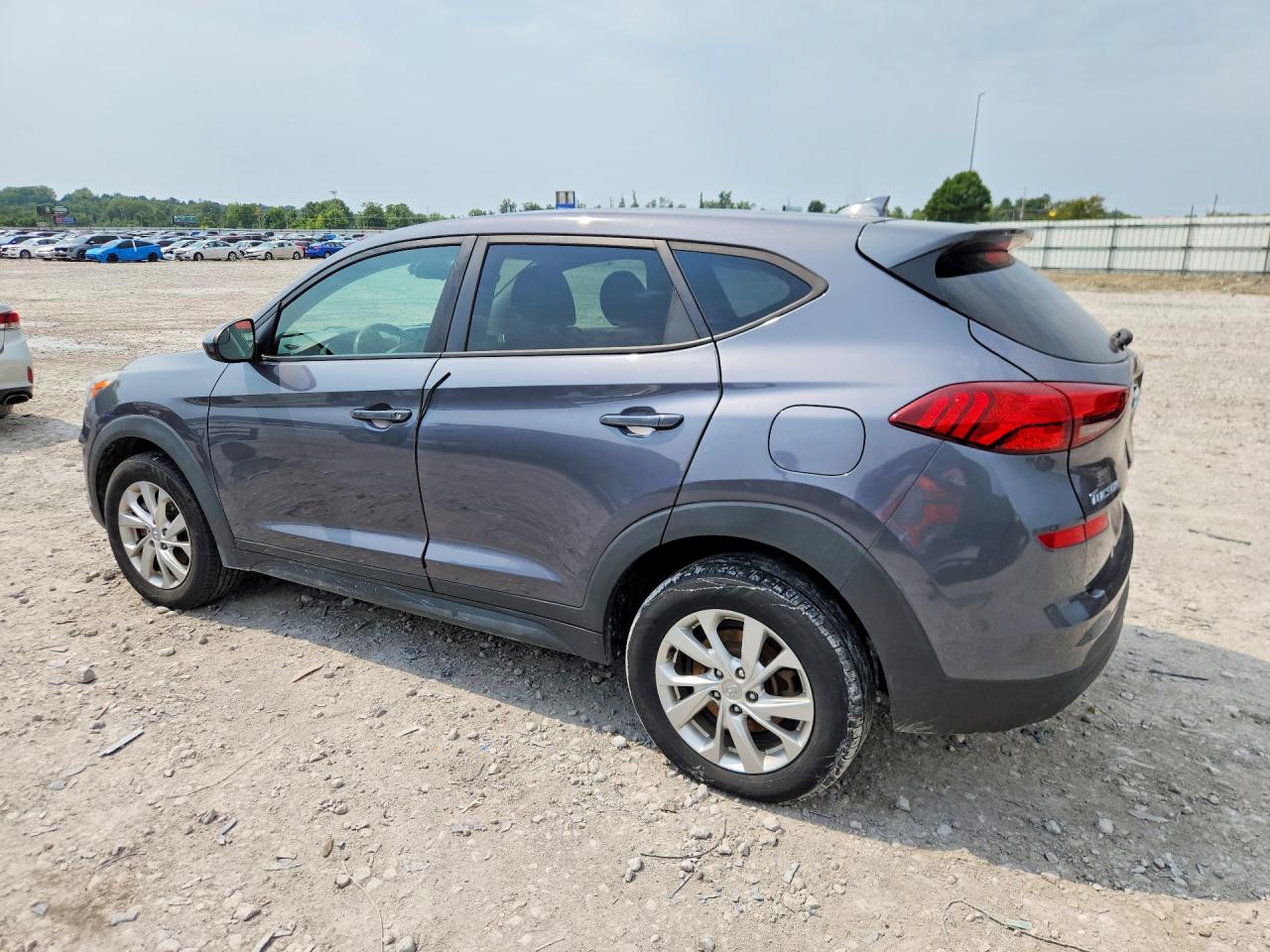 2019 Hyundai Tucson Se Gray vin: KM8J23A44KU979711