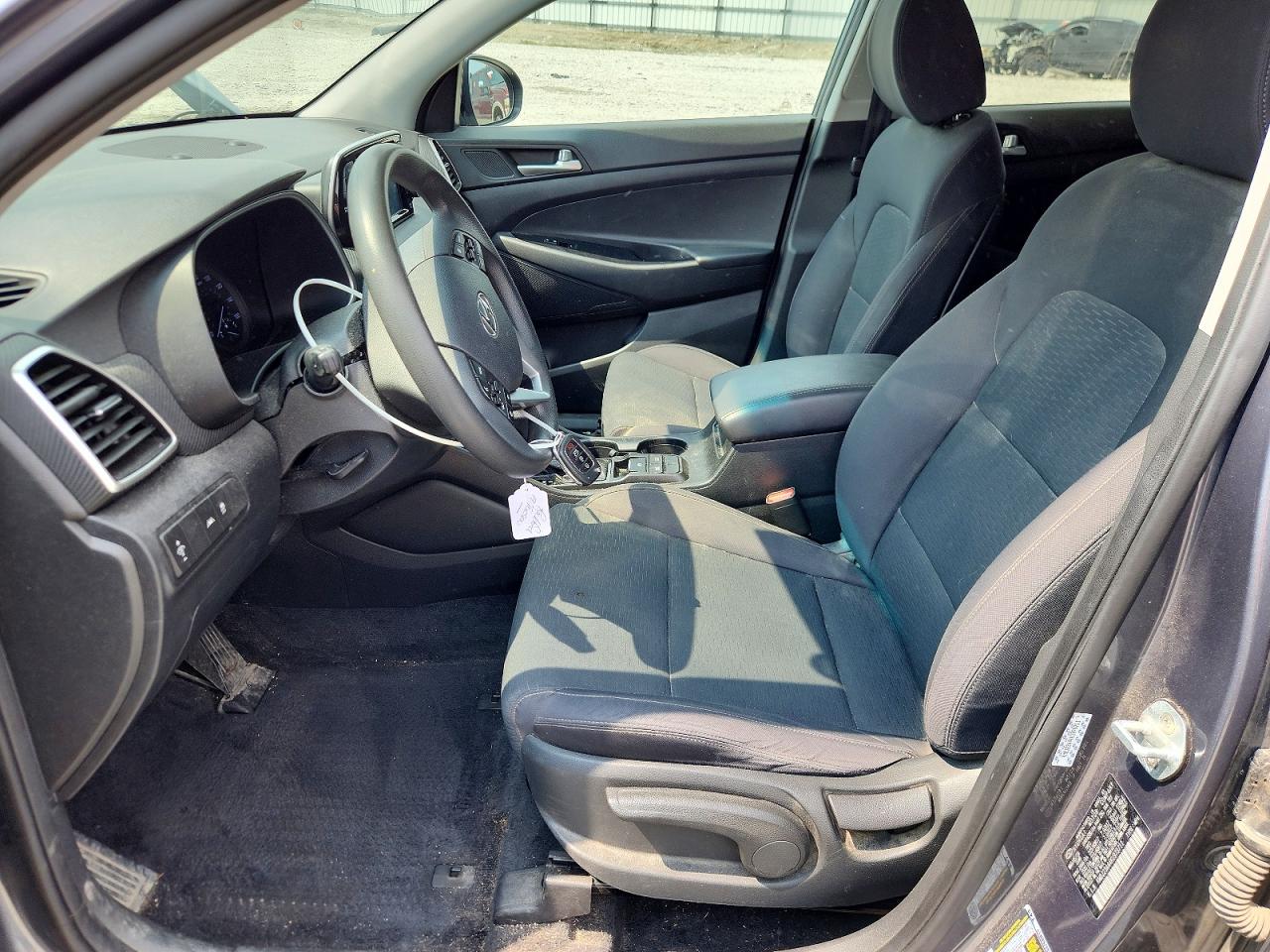 2019 Hyundai Tucson Se Gray vin: KM8J23A44KU979711