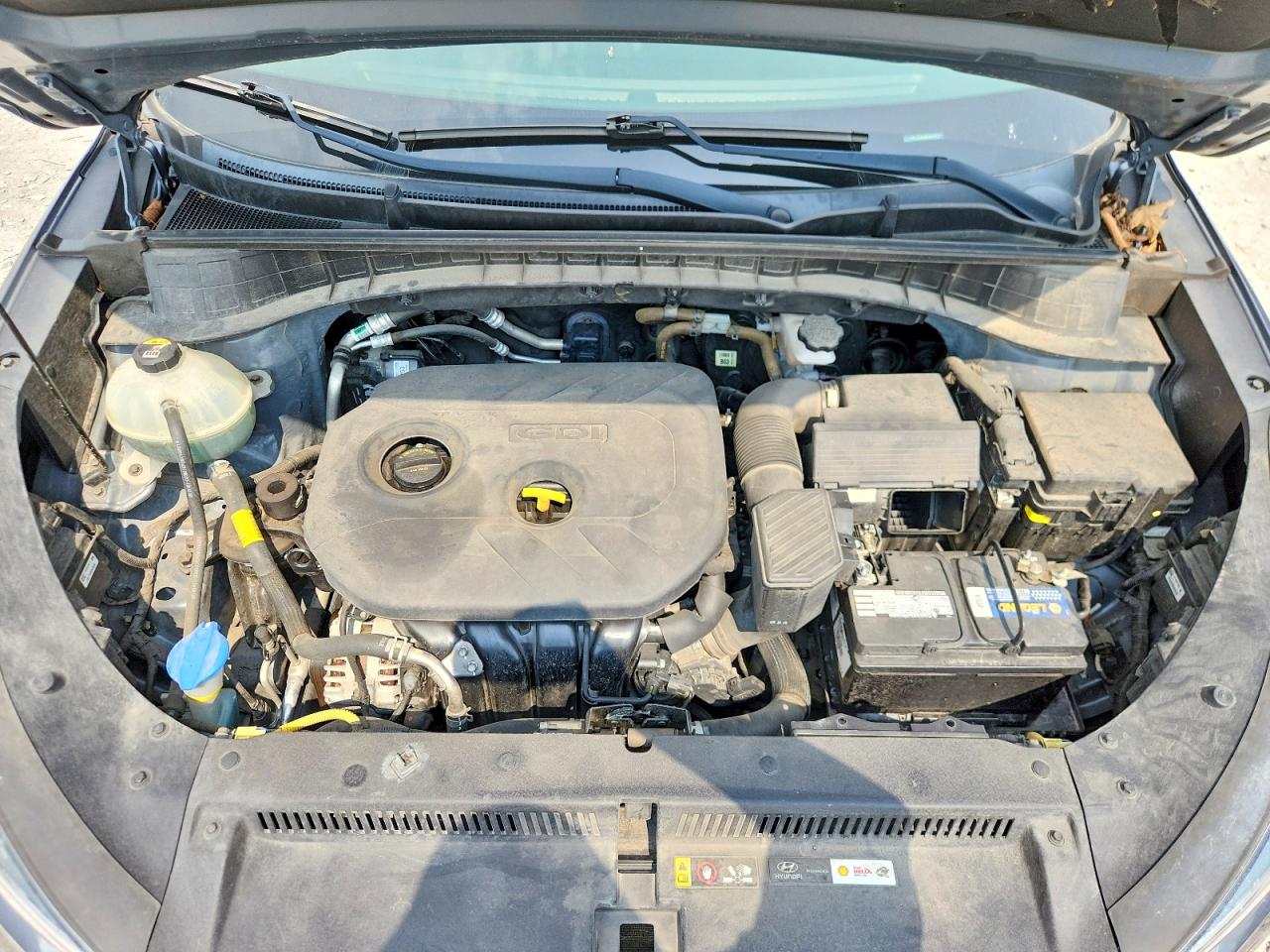 2019 Hyundai Tucson Se Gray vin: KM8J23A44KU979711