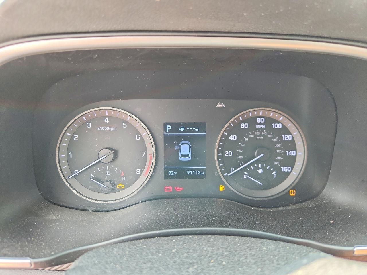 2019 Hyundai Tucson Se Gray vin: KM8J23A44KU979711