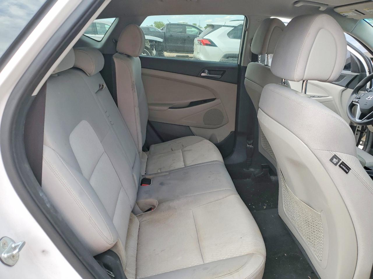 2017 Hyundai Tucson Se White vin: KM8J23A45HU340424